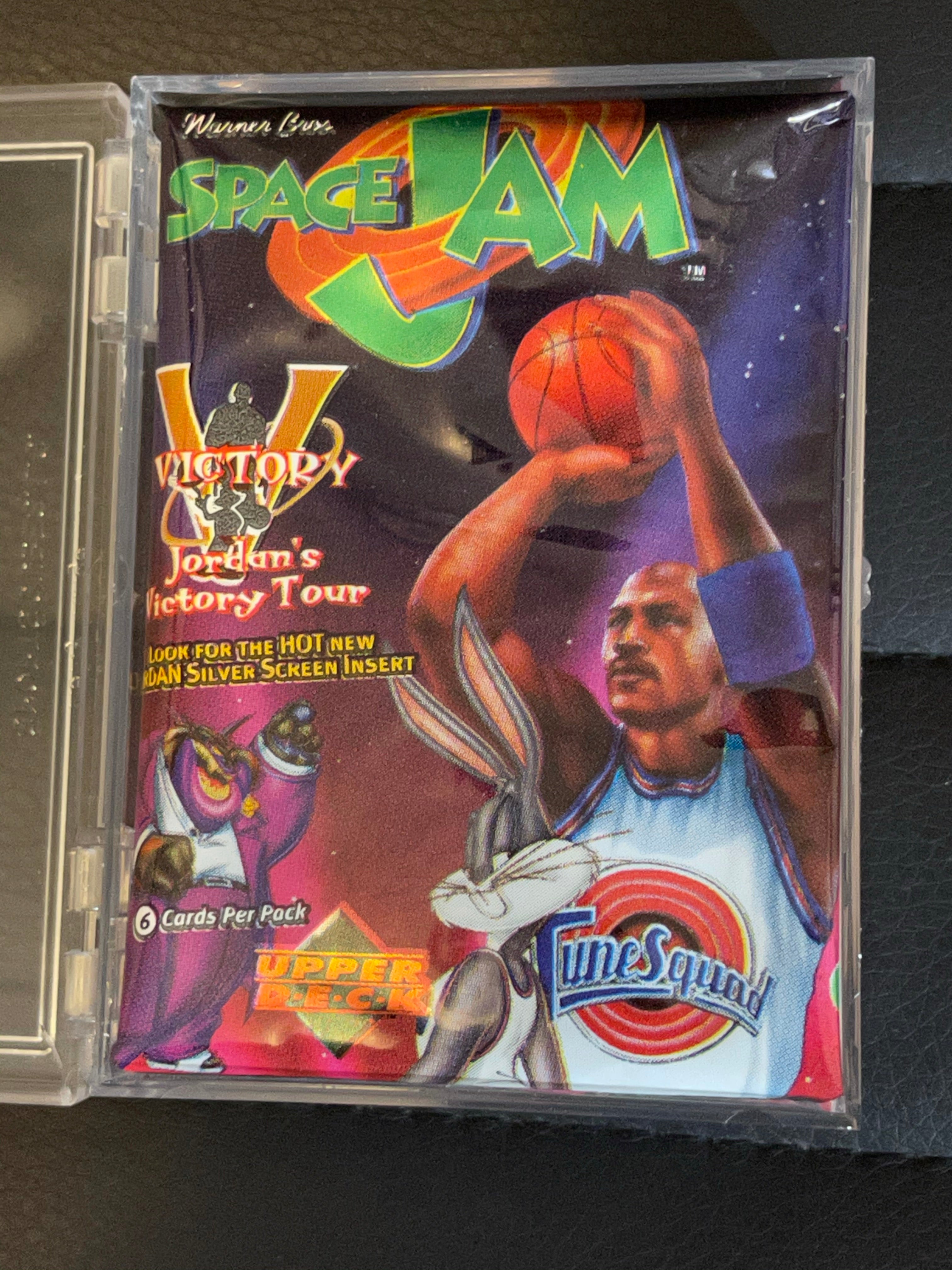 Michael Jordan Space Jam Upper Deck movie cards set with wrapper 1996