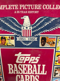 1951-1985 Topps baseball large coffee table size book