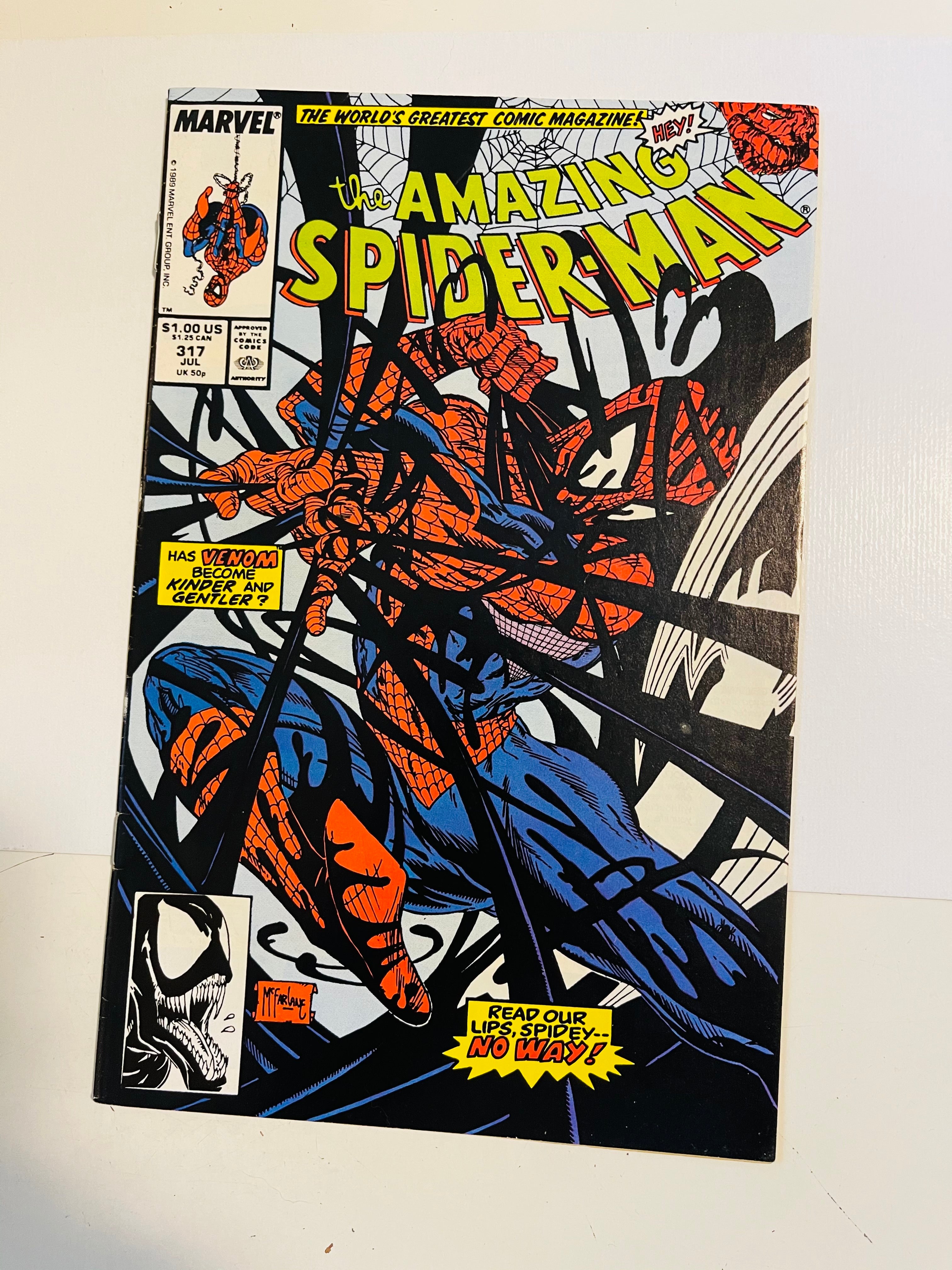 Amazing Spider-Man #317 Vf high grade comic book