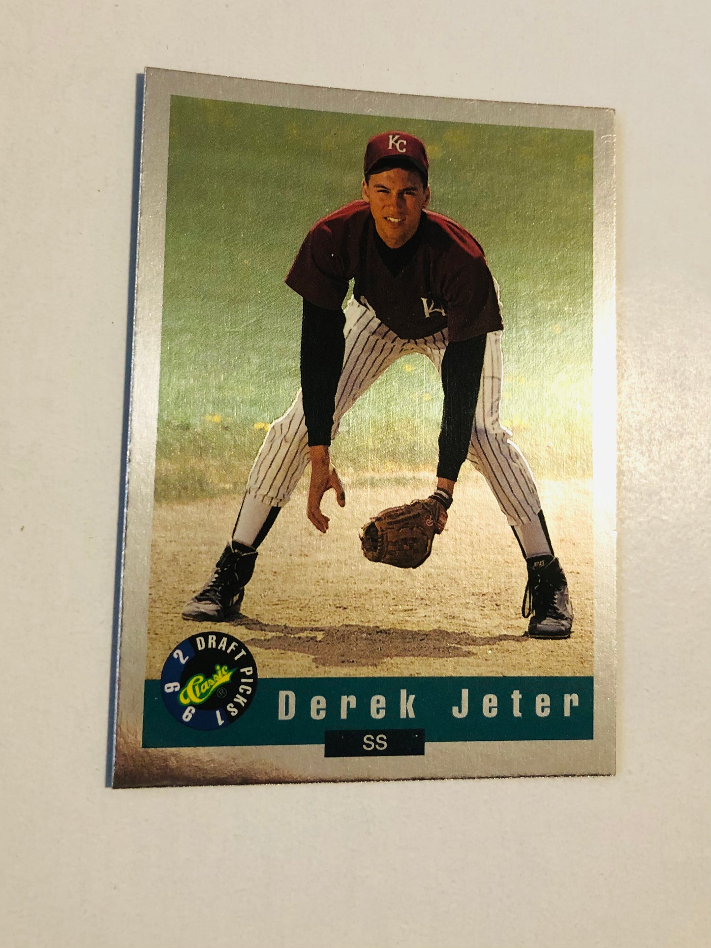 Derek Jeter Classic baseball rookie card 1992