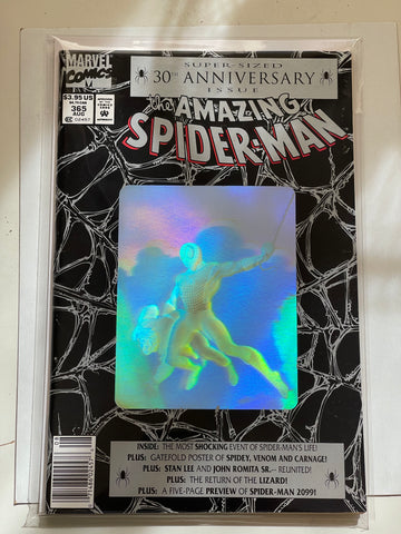 Amazing Spider-Man Hologram cover vintage comic #365