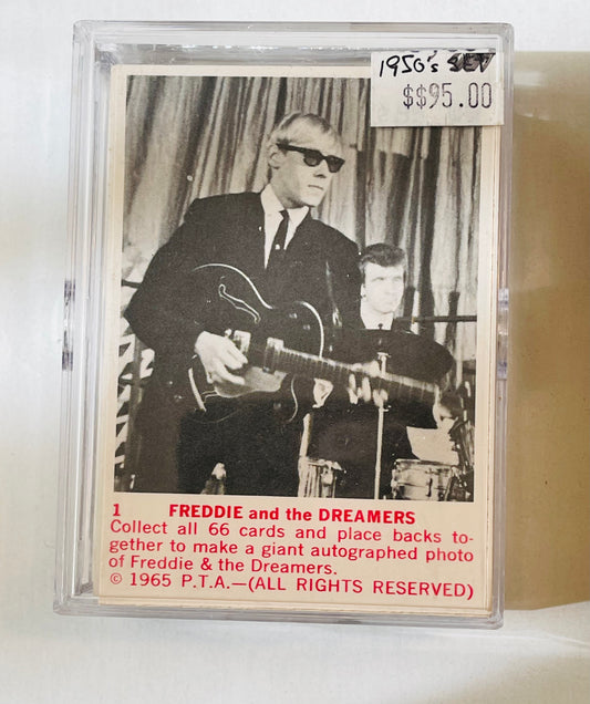 Freddie and the Dreamers high grade cards set 1965