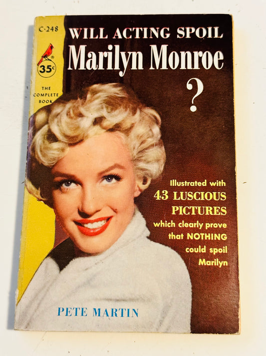 Marilyn Monroe movie star legend rare pocket book 1957