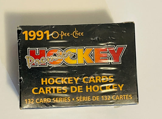 Opc premiere hockey factory sealed cards set 1990-81