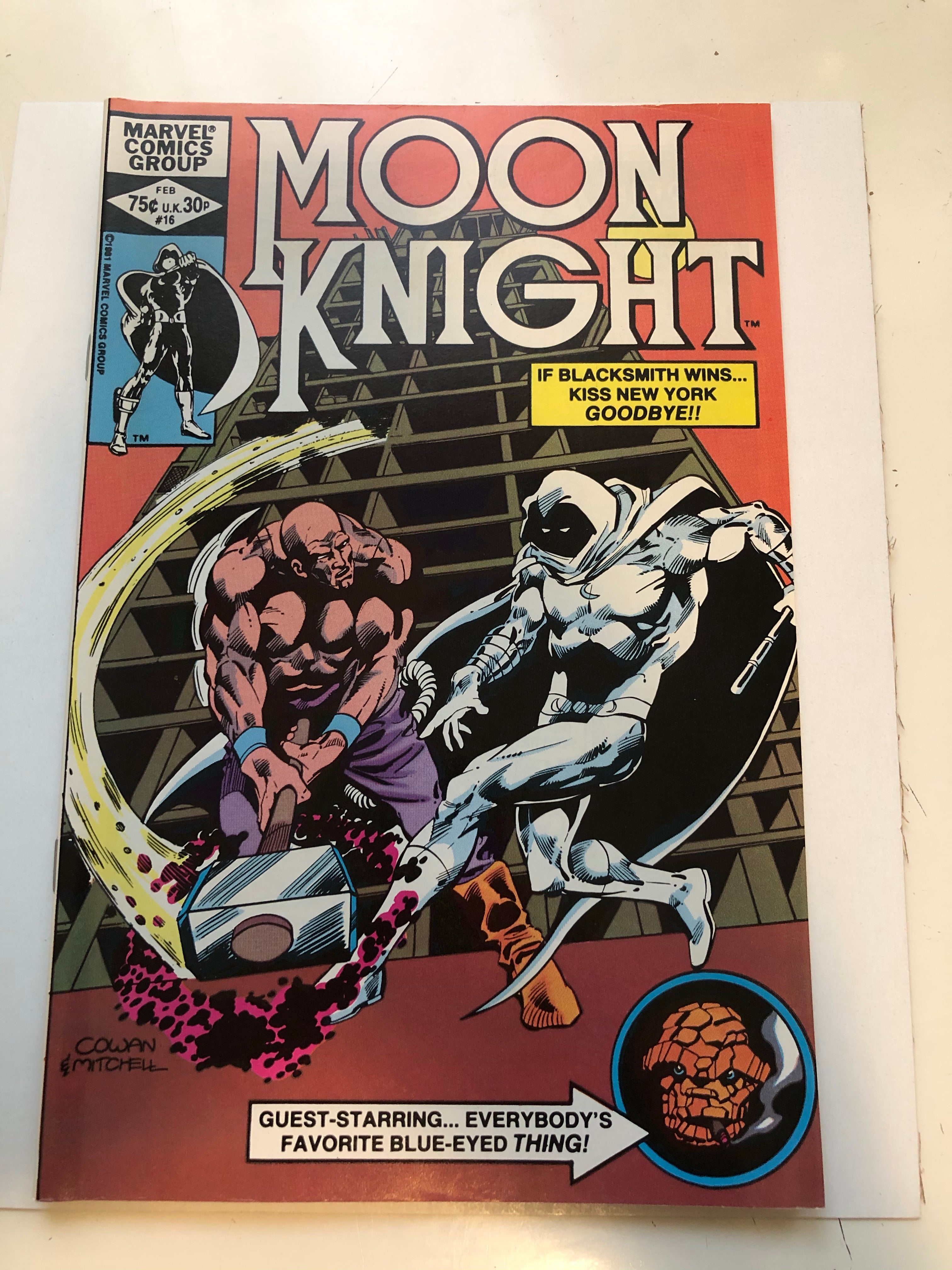 Moon Knight #16 high grade comic book