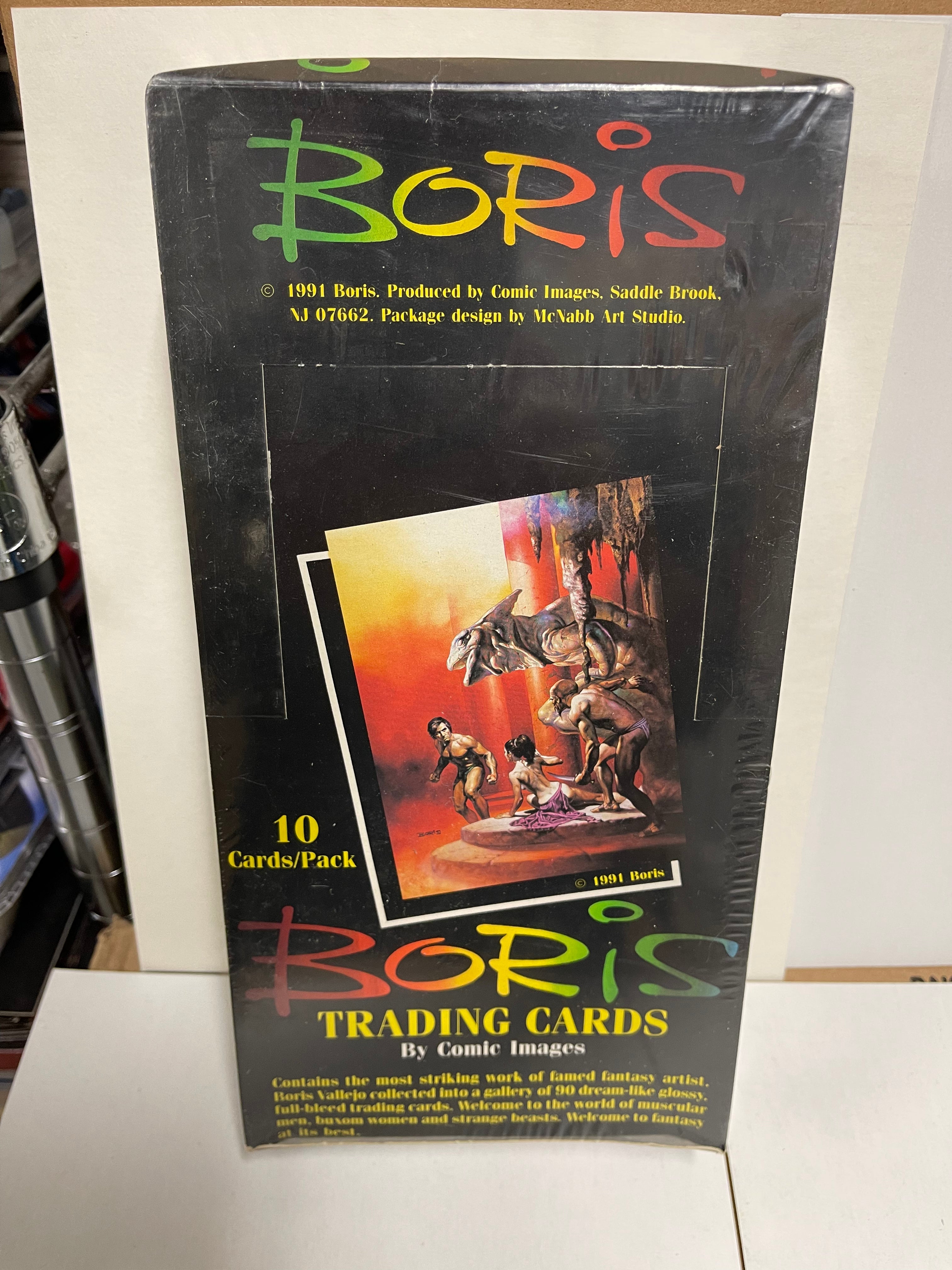 Boris Vallejo rare series 1 fantasy cards factory sealed box 1991