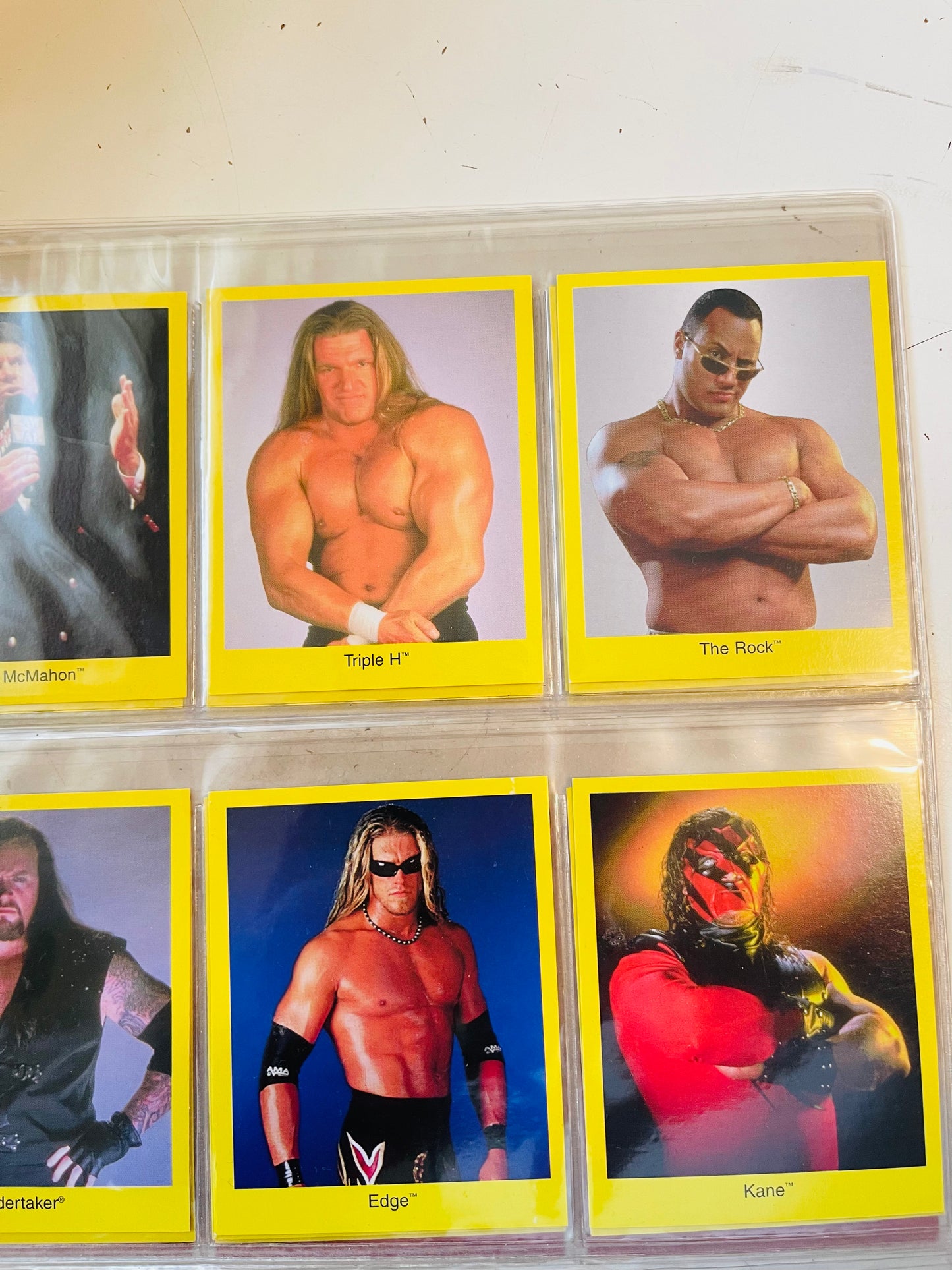 WWF Wrestling rare Trivia cards game set 1998