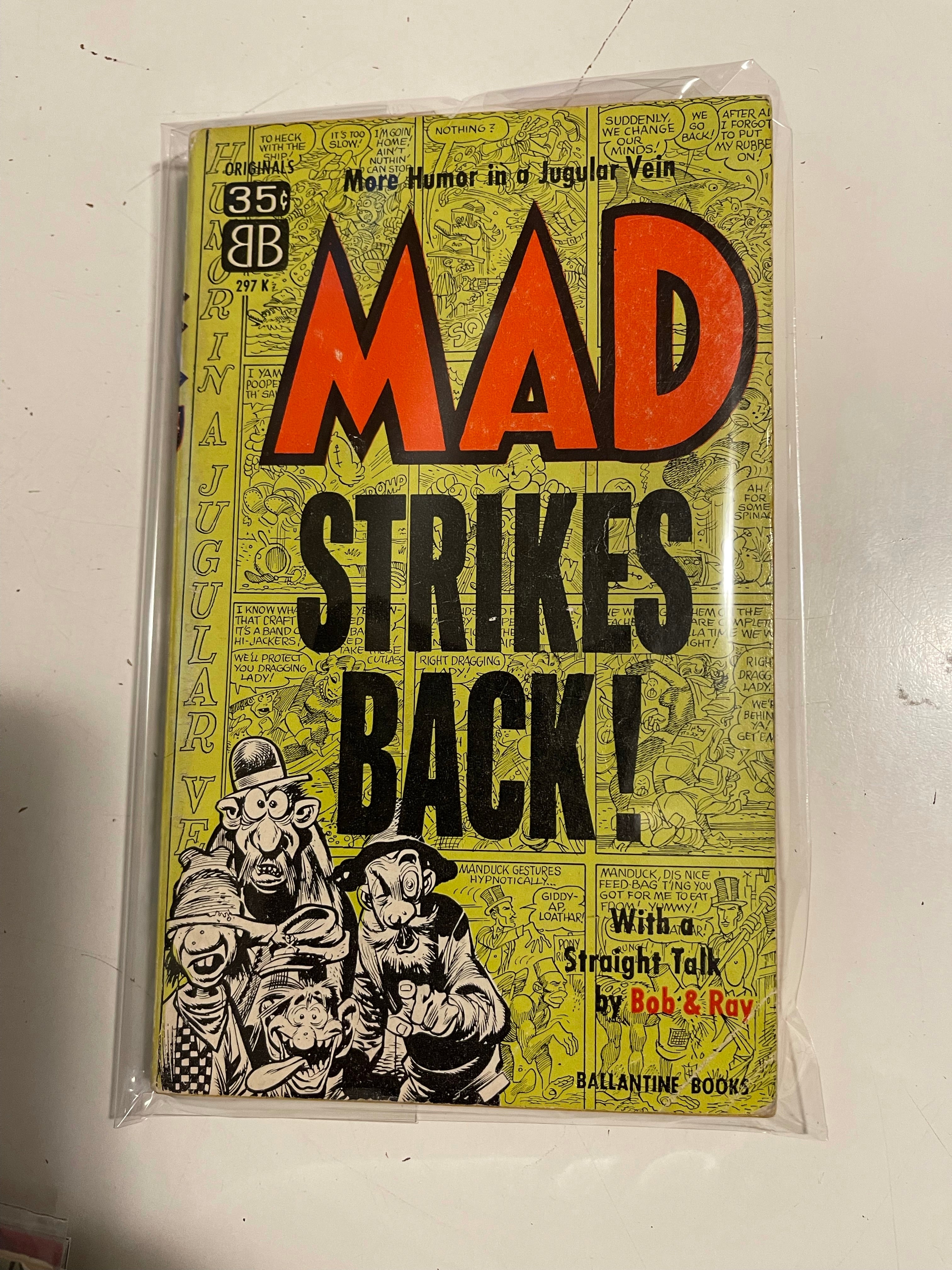 Mad Magazine Mad Strikes Back vintage comic pocket book 1958