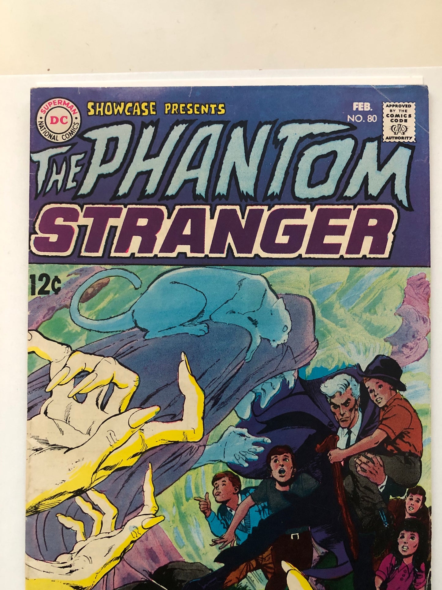 DC Showcase Phantom Stranger first appearance comic 1969