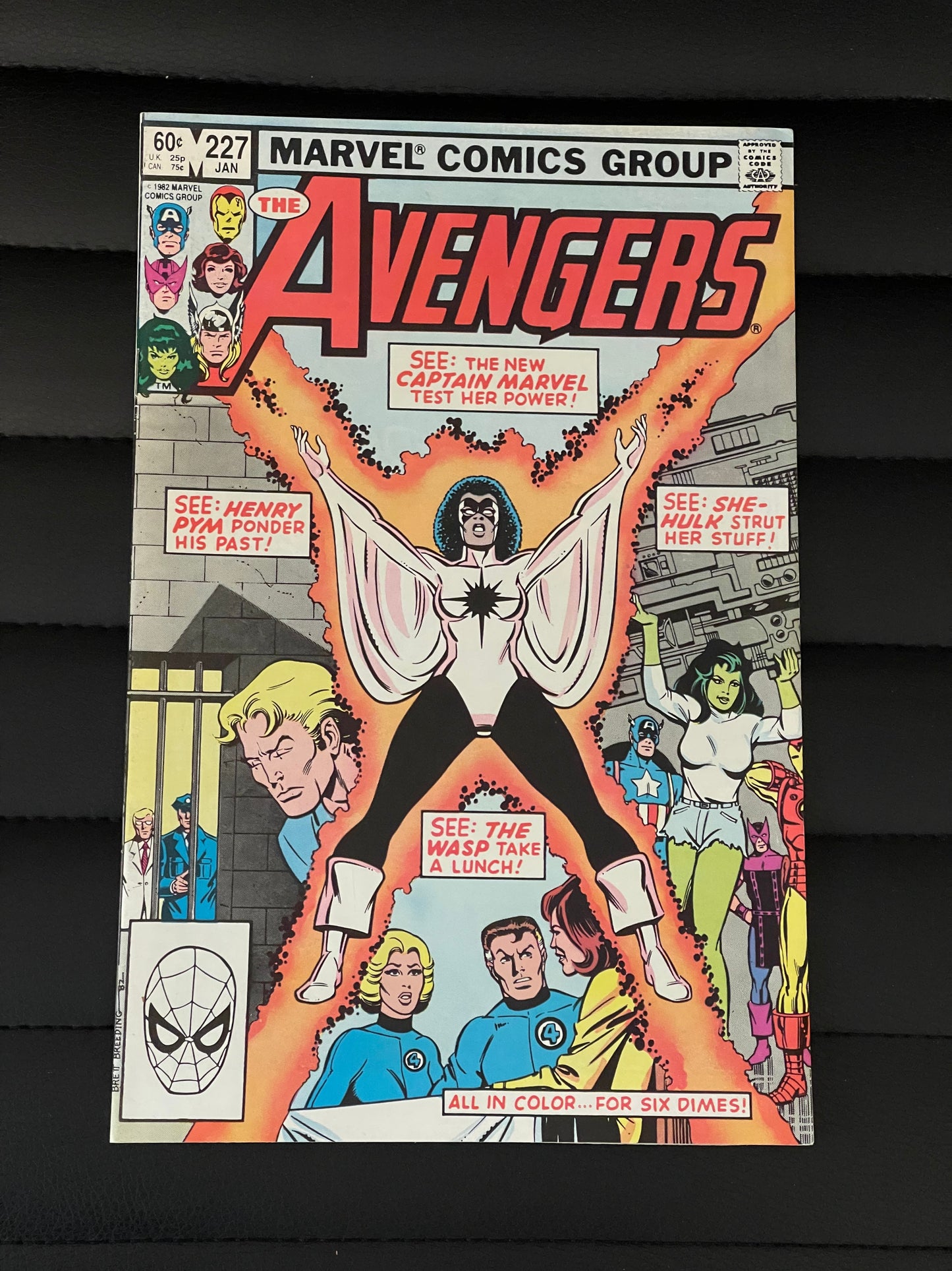 Avengers VF or better key comic book  #227