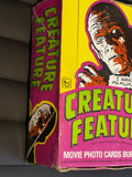 1980 Topps Creature Feature Universal Movie Monsters 36 sealed packs cards box