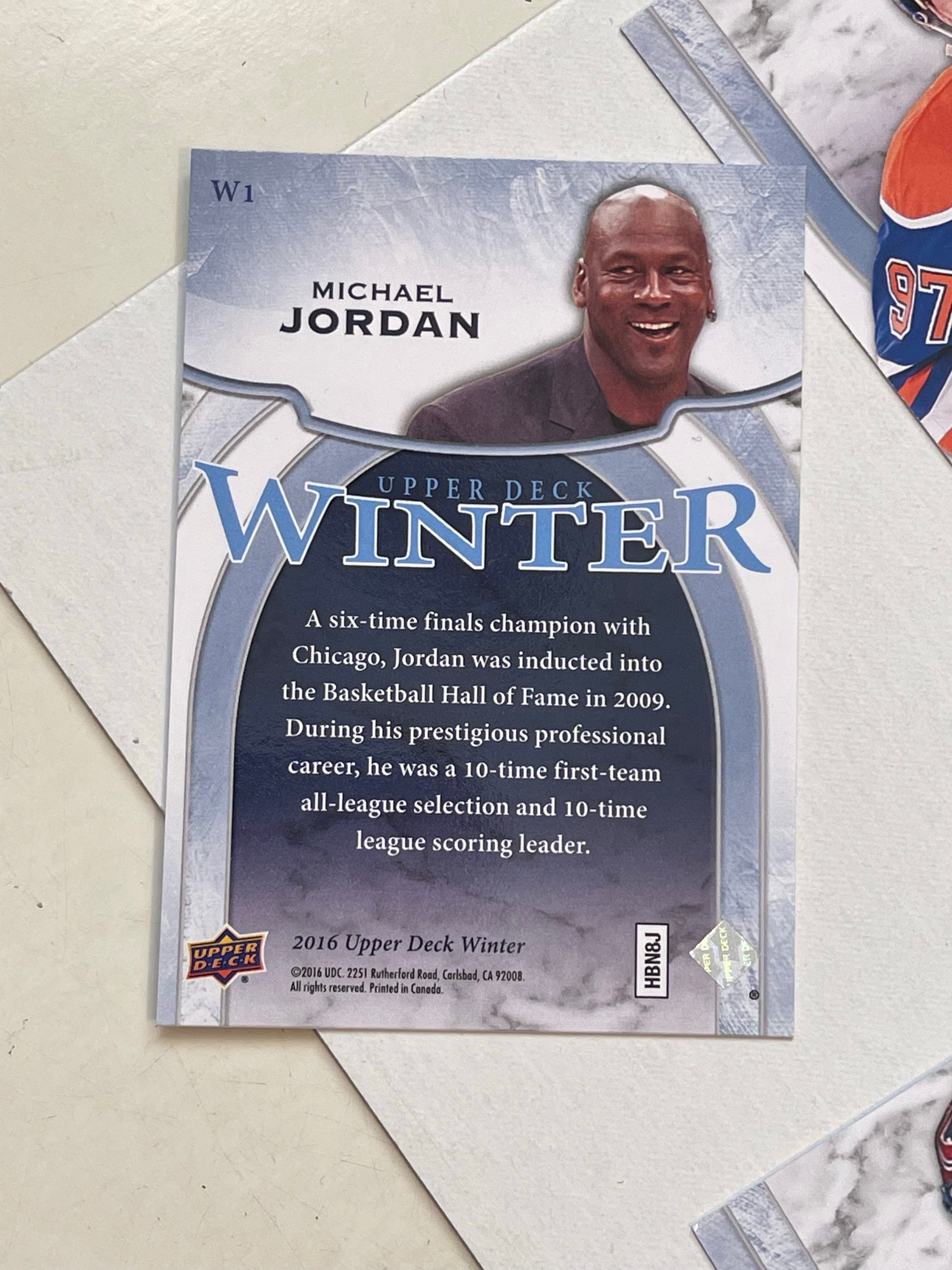 Upper Deck limited issue promo cards set: LeBron, Jordan,McDavid and more set