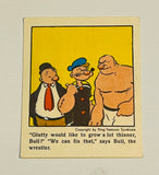 Popeye rare card 1954