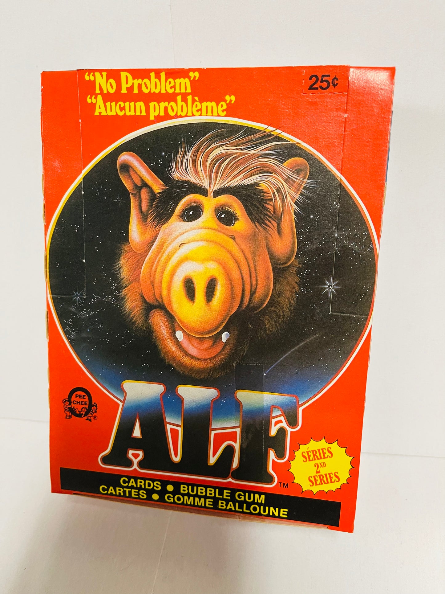 Alf TV show series 2 opc rarer Canadian version 48 sealed packs box 1987