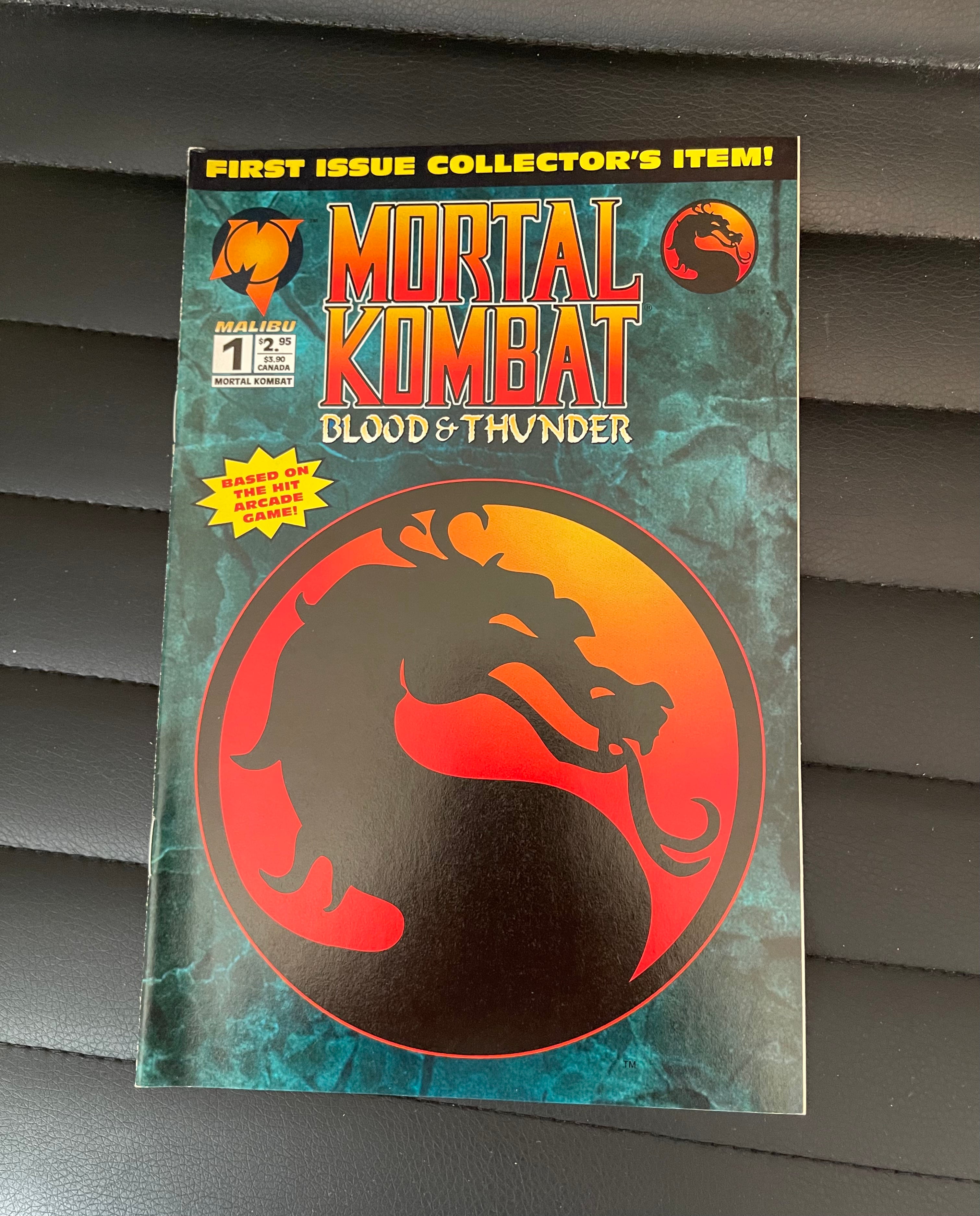 Mortal Kombat #1 Blood and Thunder high grade comic