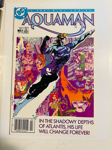Aquaman #1 high grade DC comic book 1986