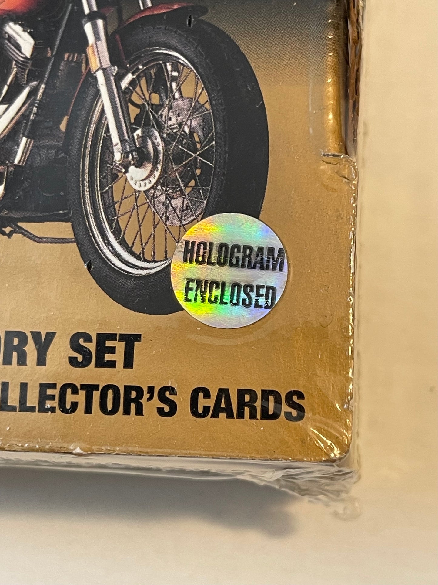 Harley-Davidson Motorcycles series 1 rare factory sealed cards set with hologram insert card 1992