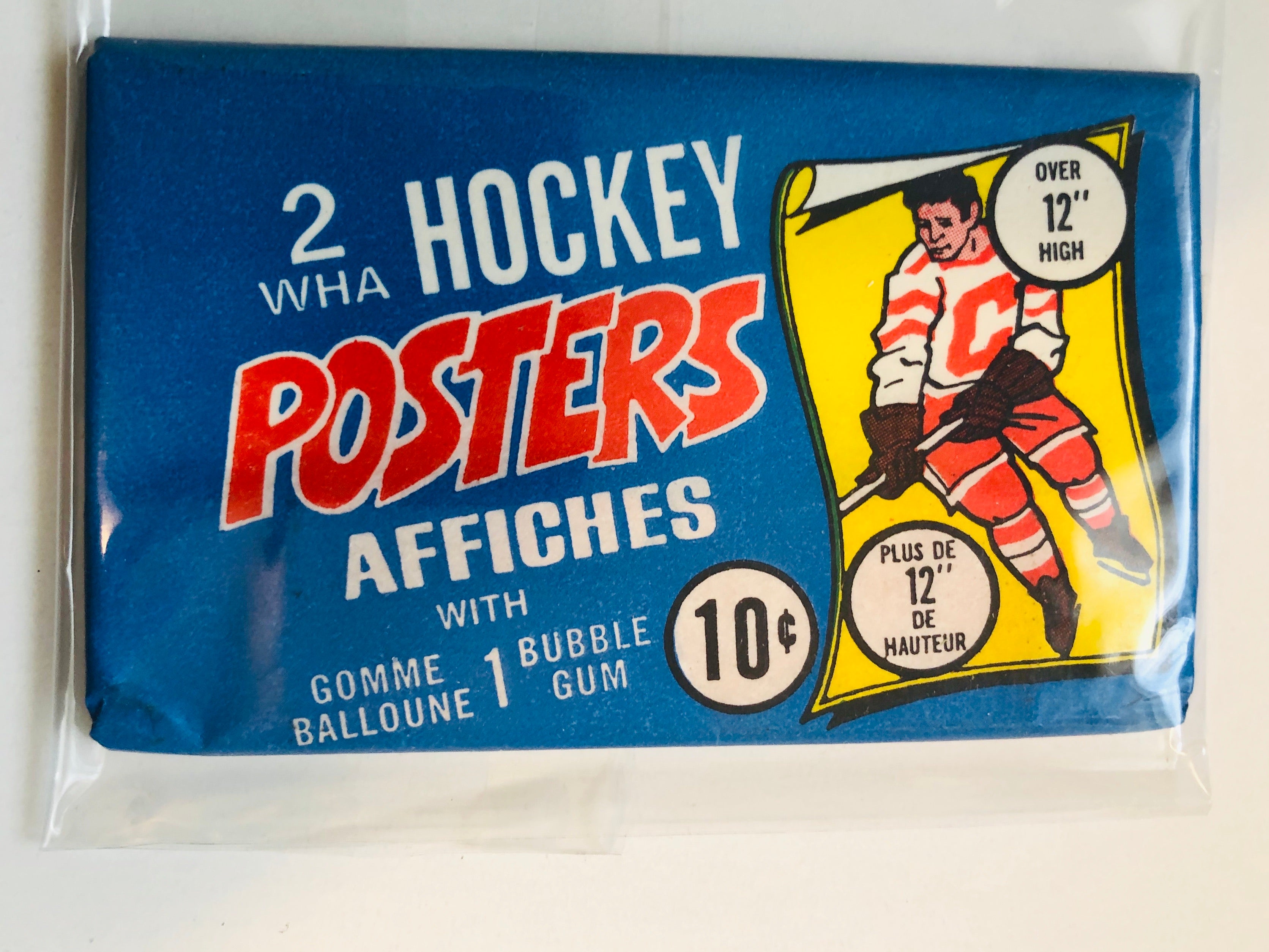 1973 Opc WHA hockey posters sealed pack