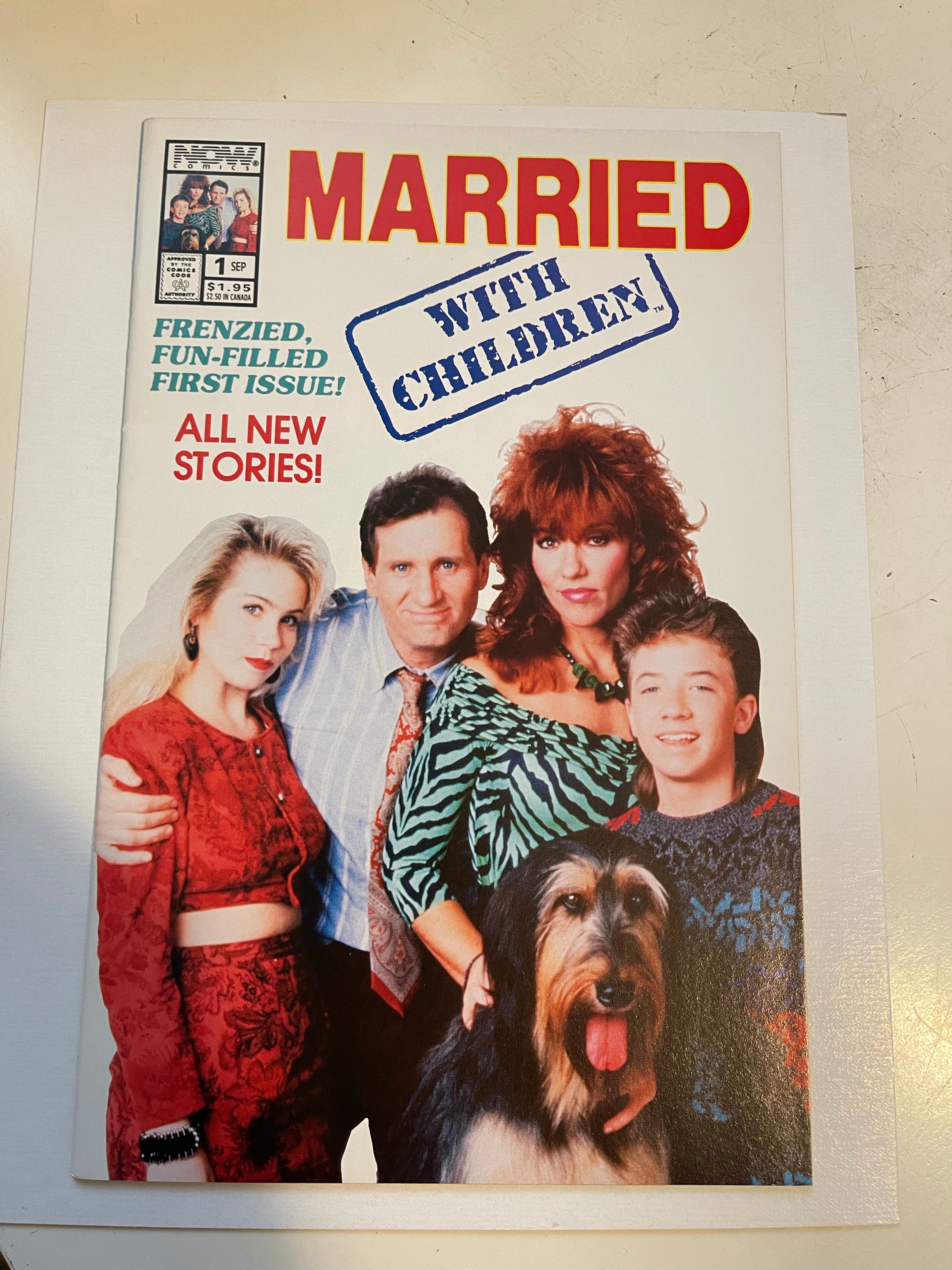 Married with Children tv show rare #1 comic book