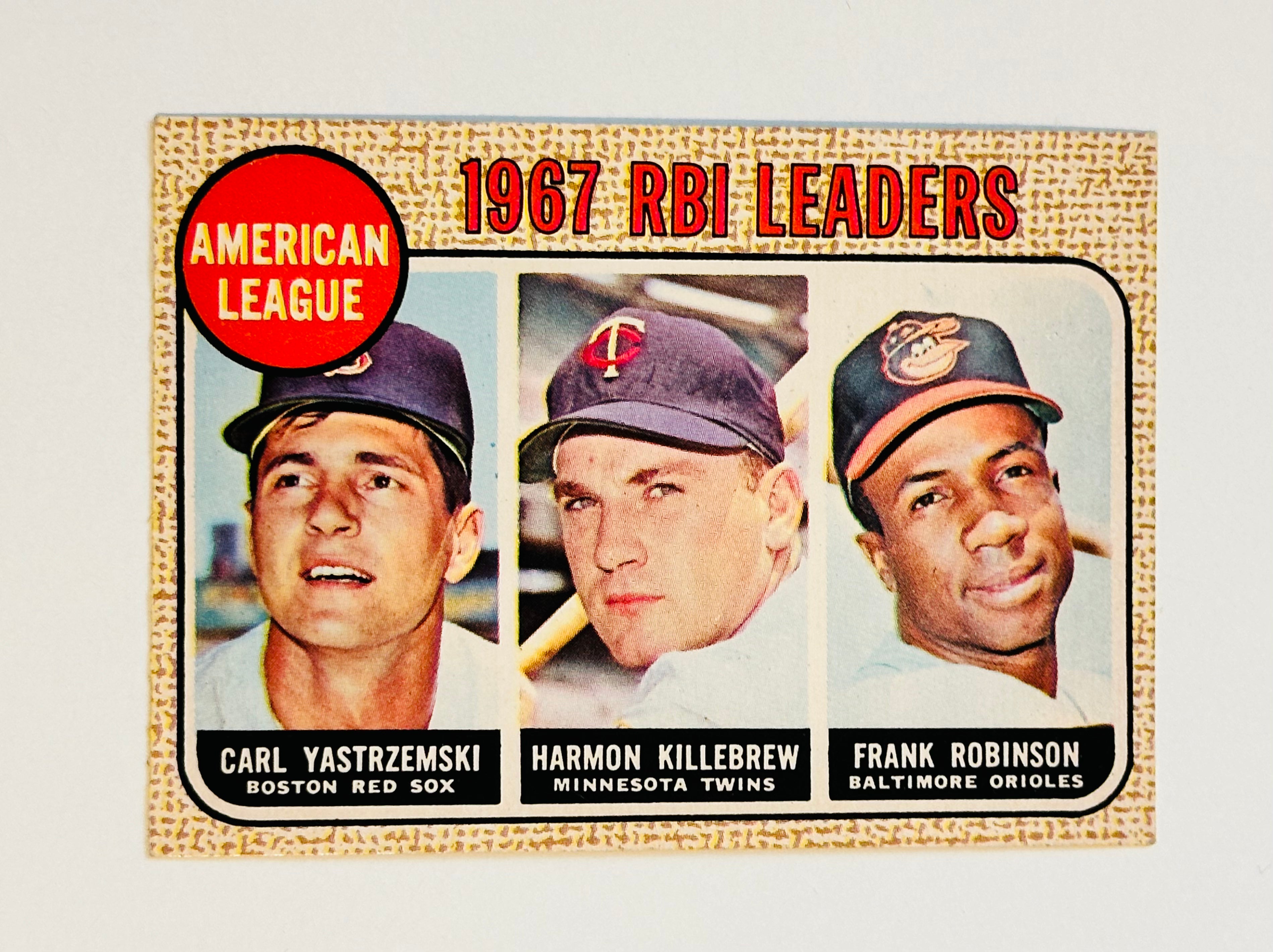 1968 Opc baseball stars #4 high grade card