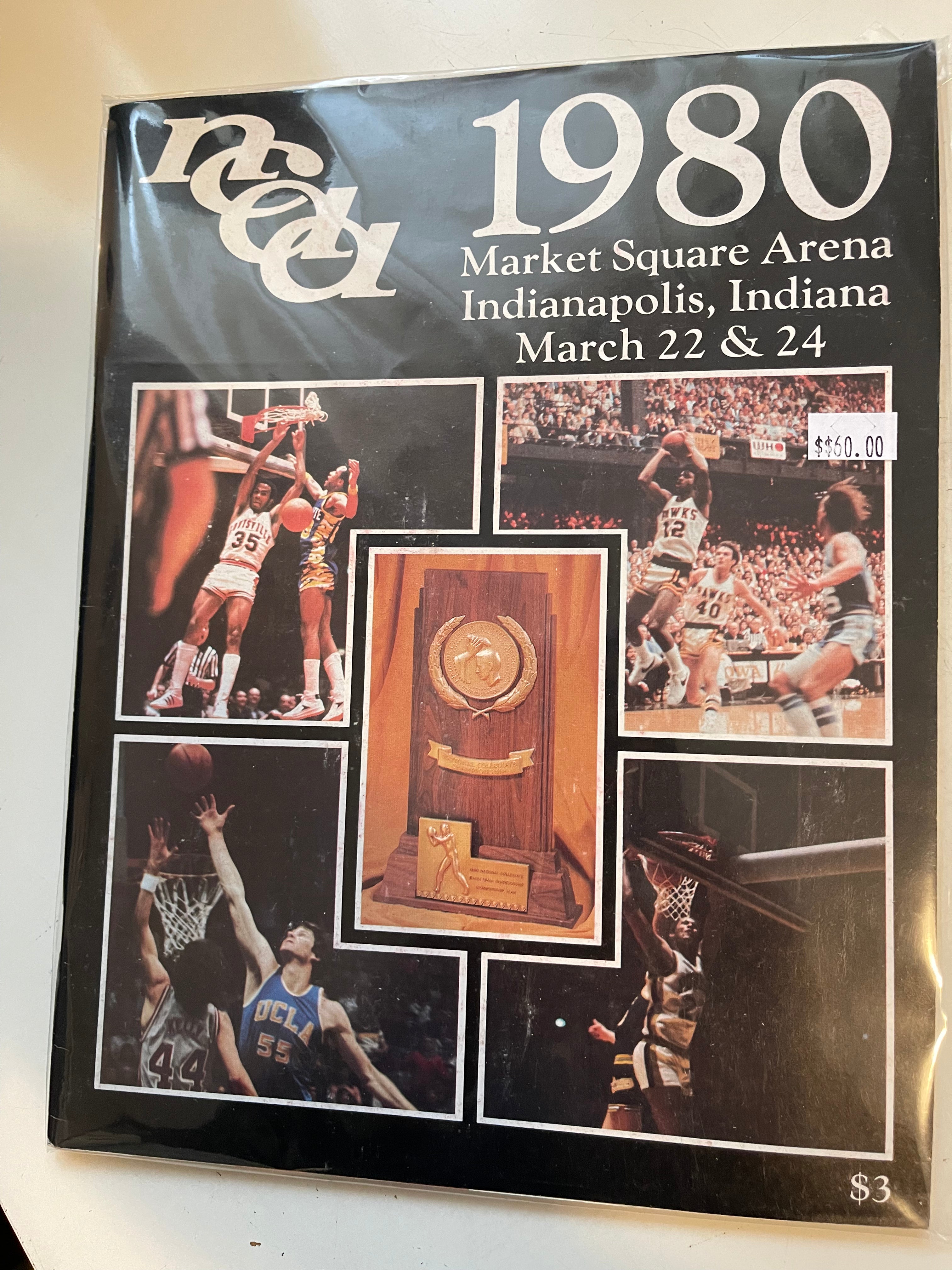 1980 NCAA basketball vintage program