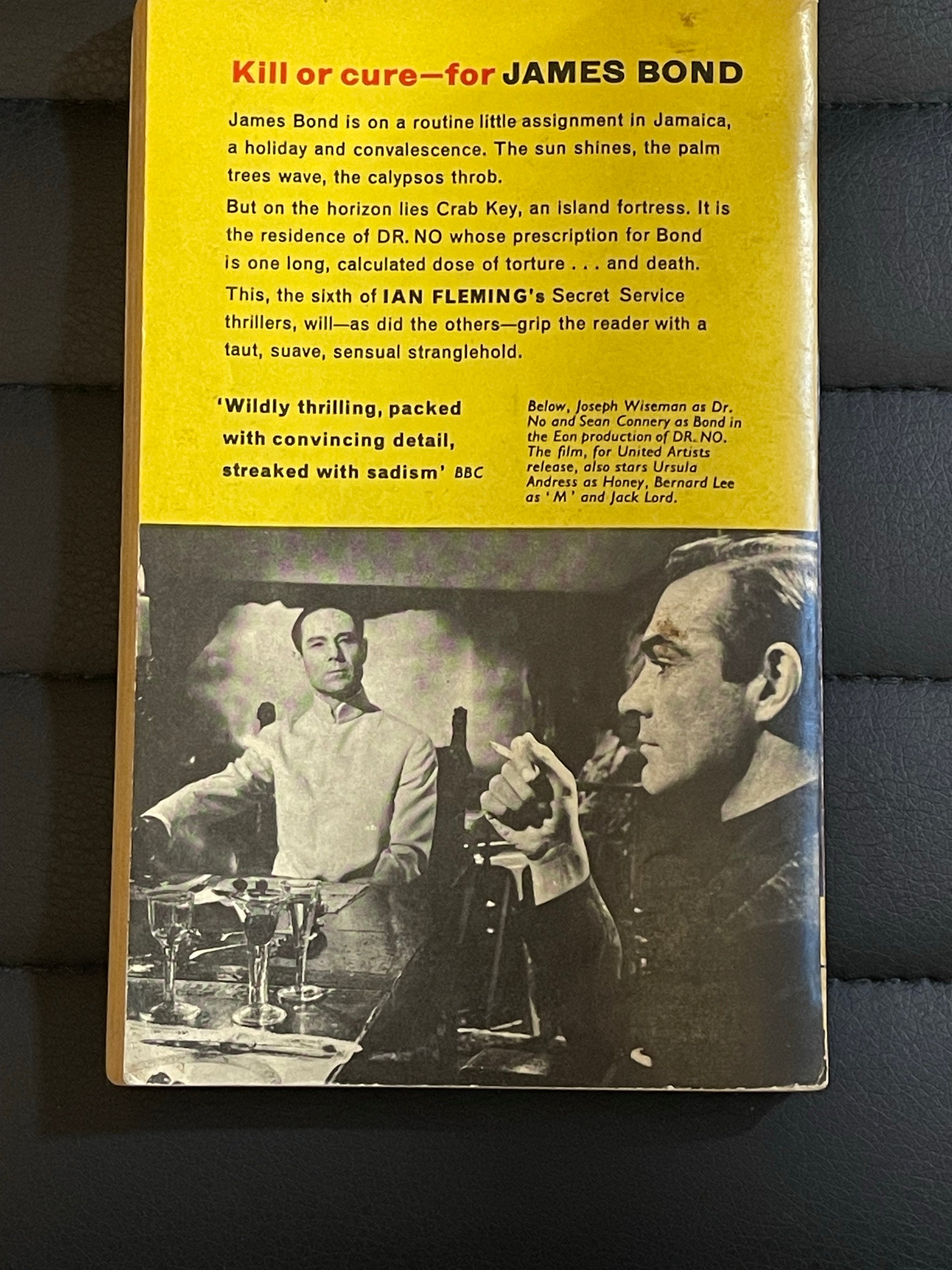 James Bond Dr. No rare vintage autograph pocket book 1963