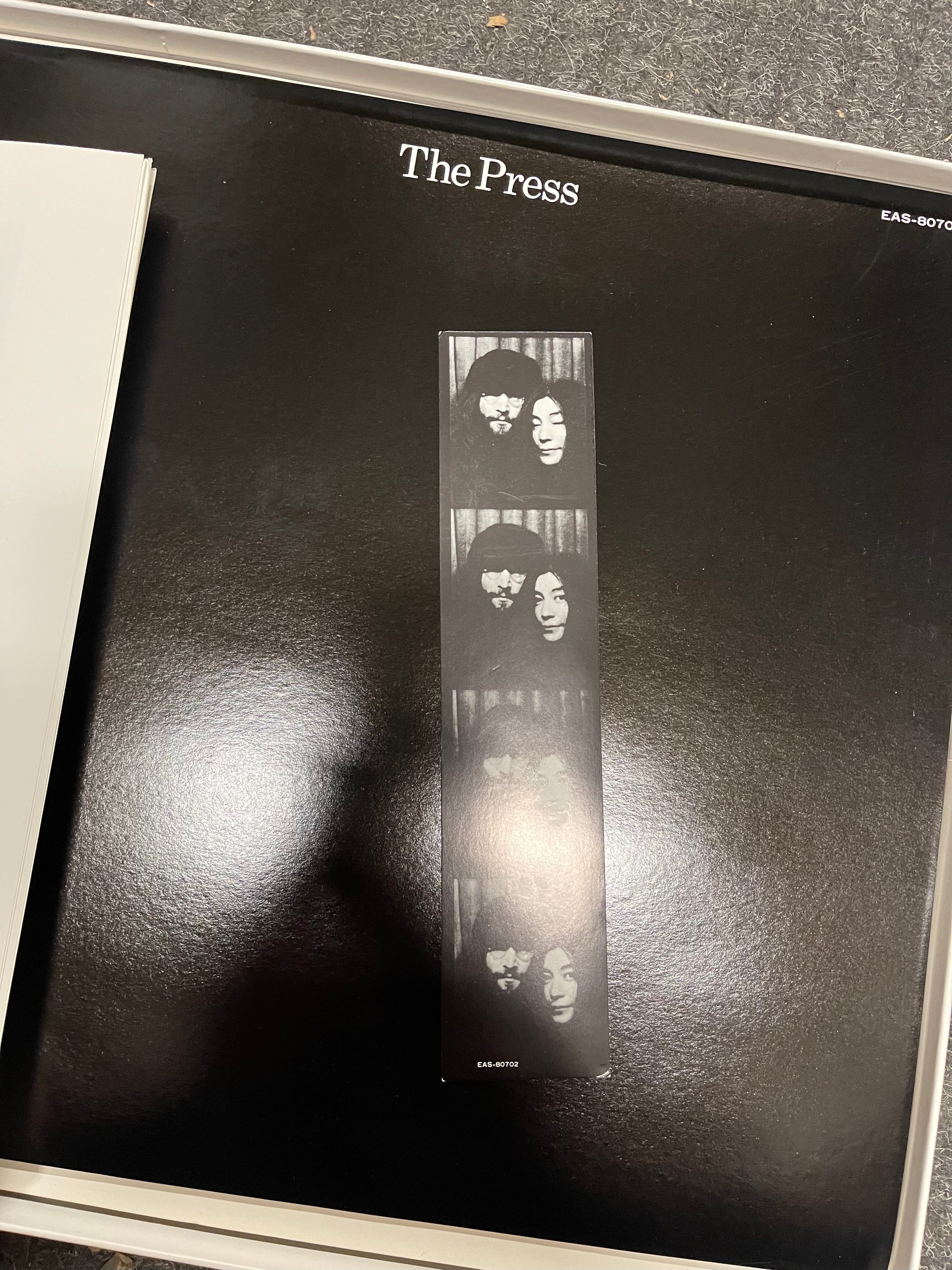 John Lennon Wedding record album Japanese press complete box set 1970s