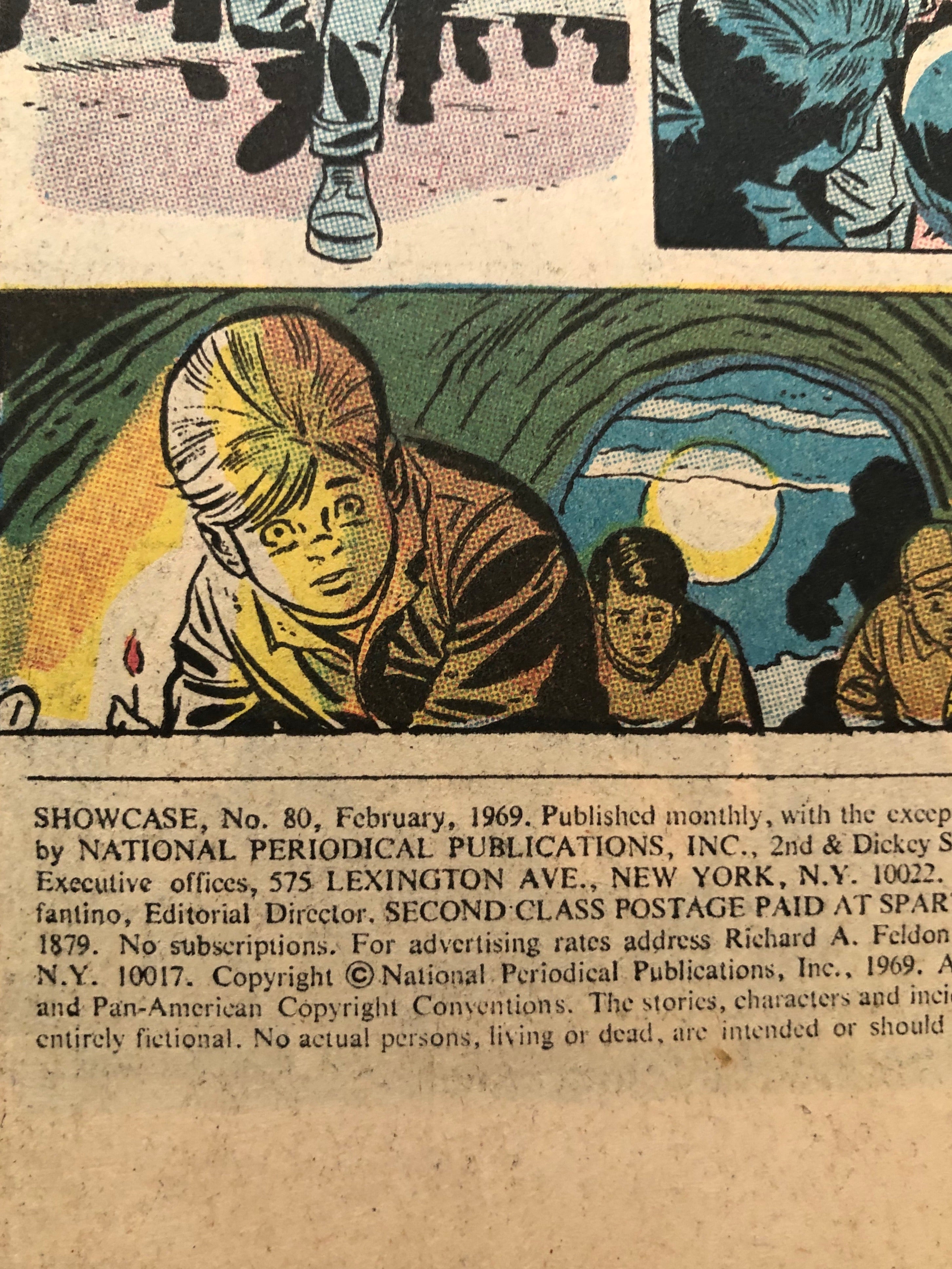 DC Showcase Phantom Stranger first appearance comic 1969
