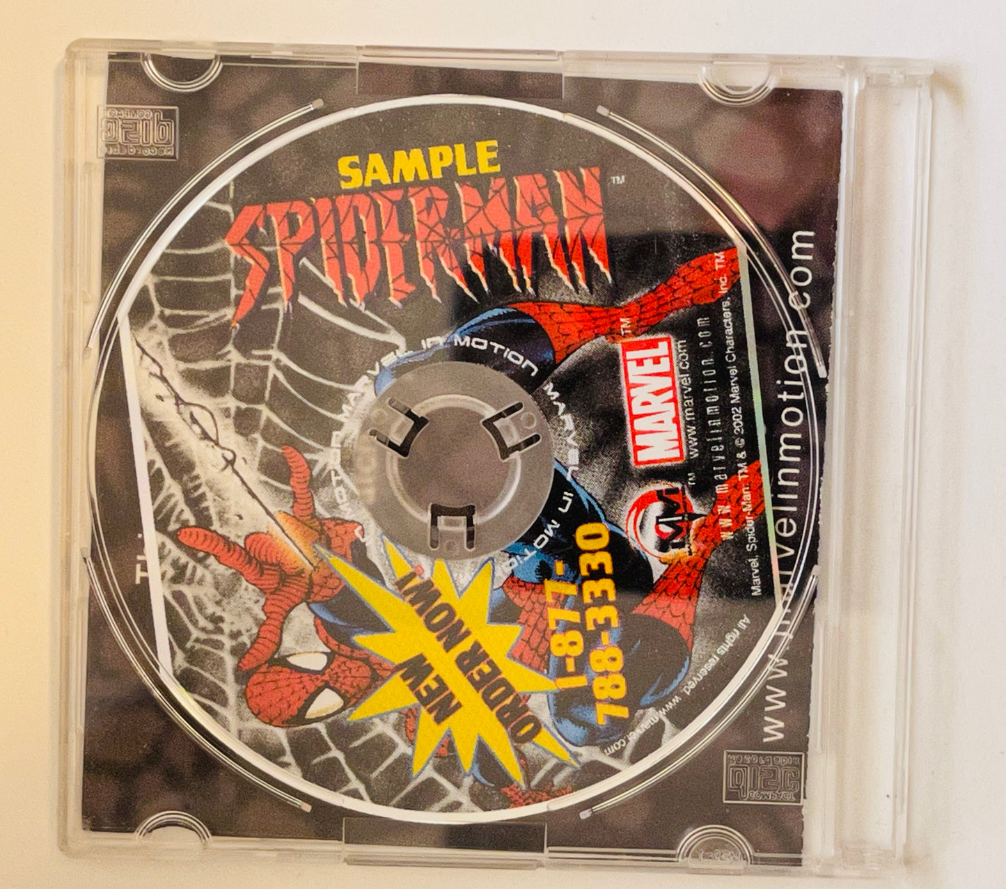 Spider-Man rare CD Rom promotional issue 2002