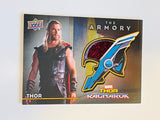 Thor movie rare memorabilia insert card