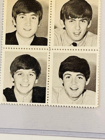 Beatles rare 4 stamps set from 1969-70