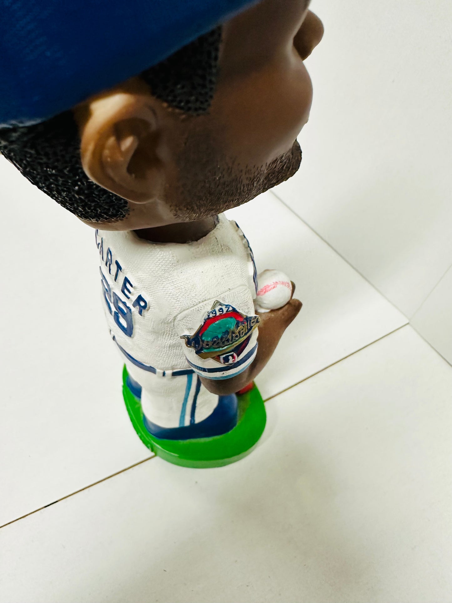 Toronto Blue Jays Joe Carter World Series rare Pizza Pizza bobble head figure 1992