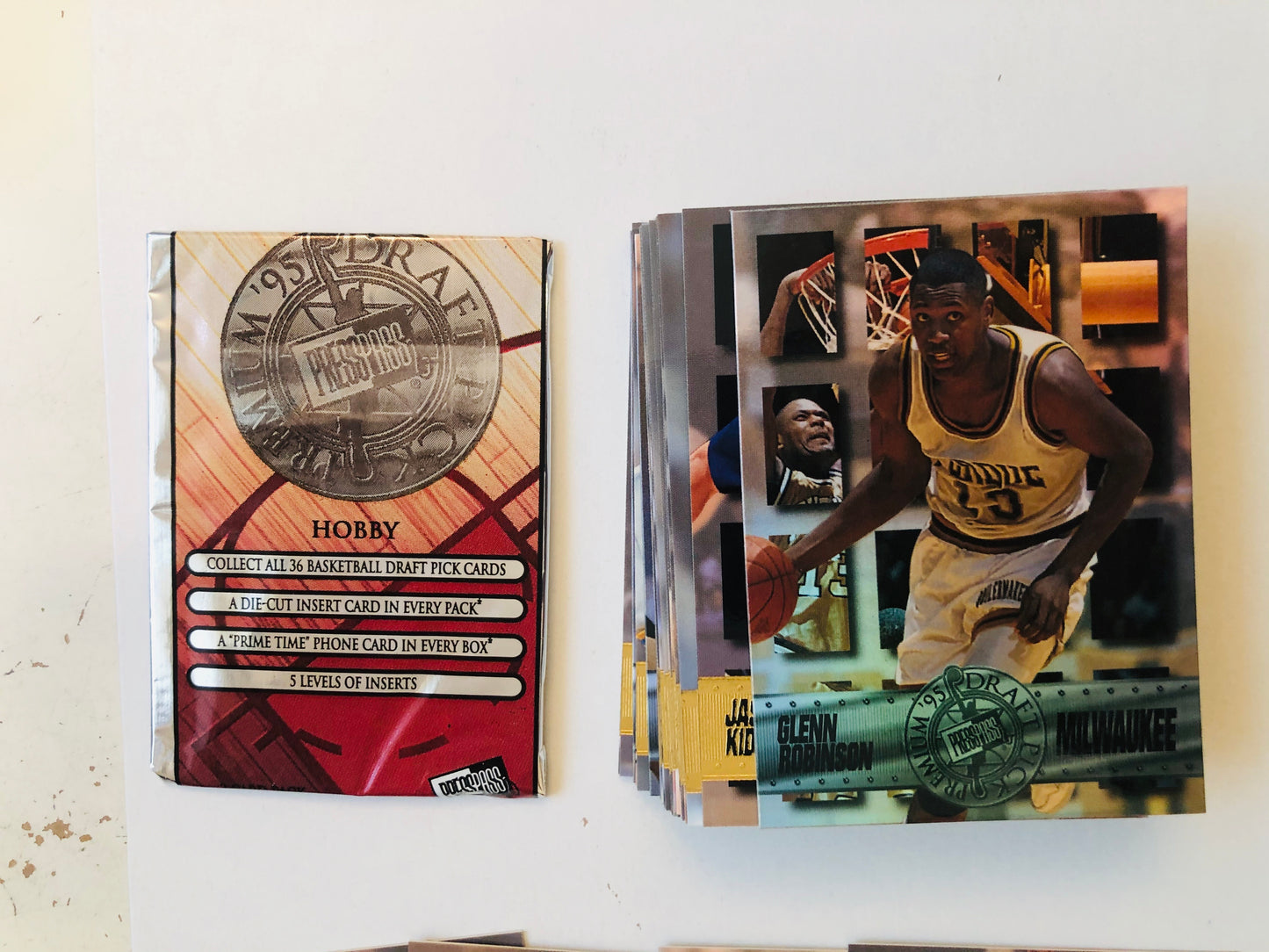 1995 Press Pass basketball draft cards set