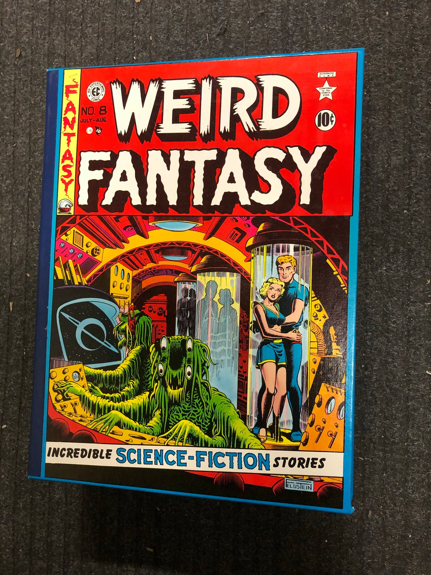 Weird Fantasy EC comics hard cover large 4 volumes set 1980