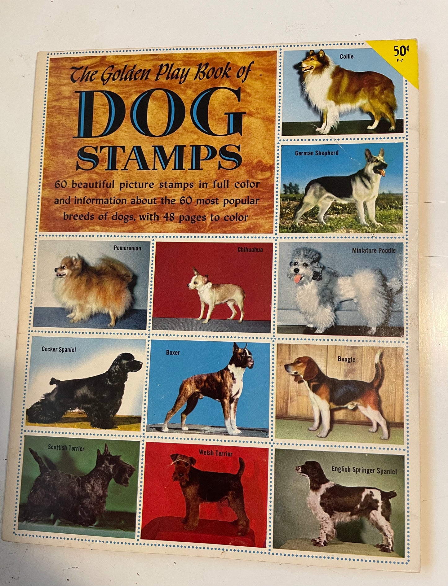 Dogs rare Stamps set in book 1953