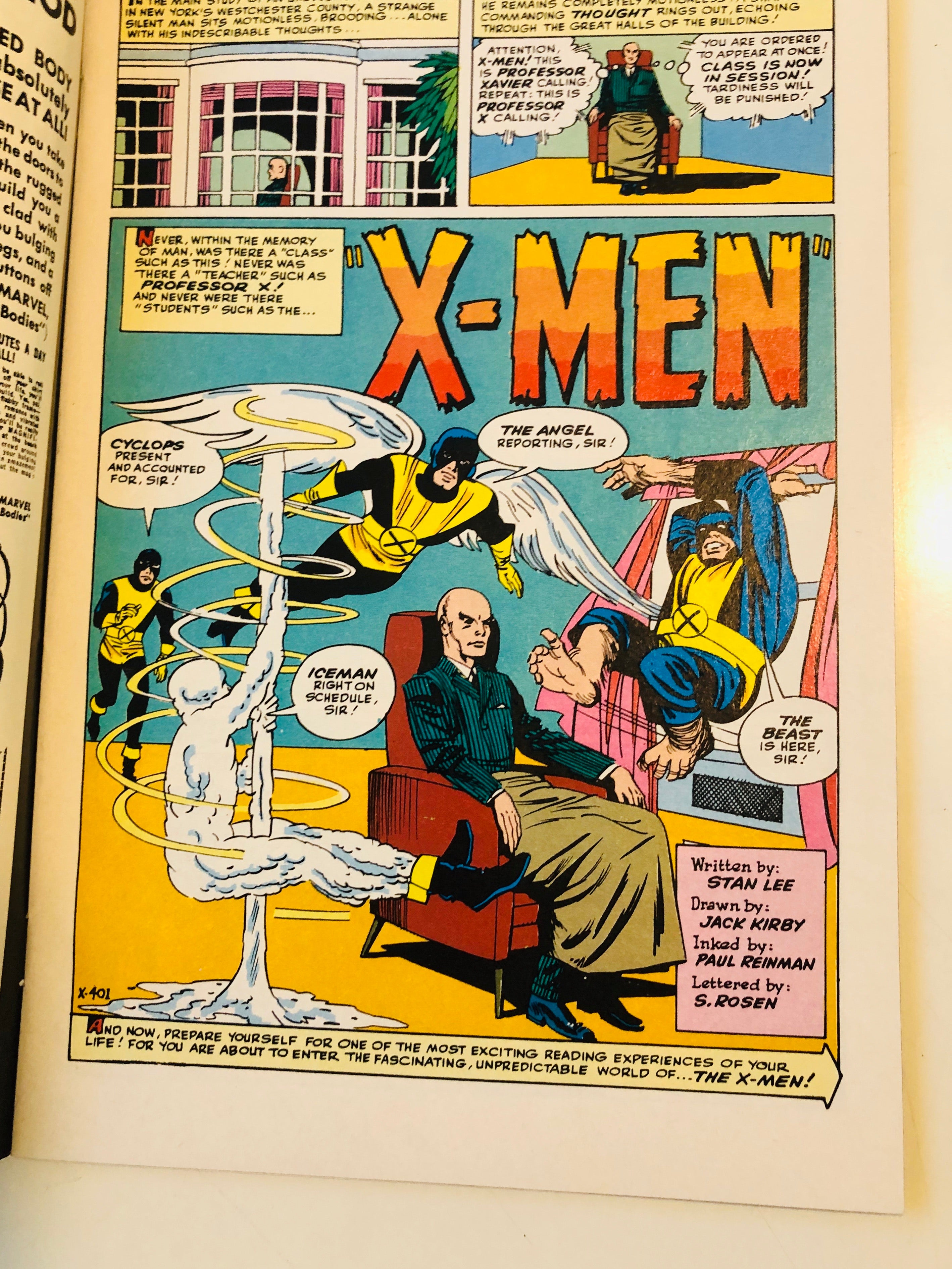Marvel Milestones X-Men #1 reprint high grade comicbook