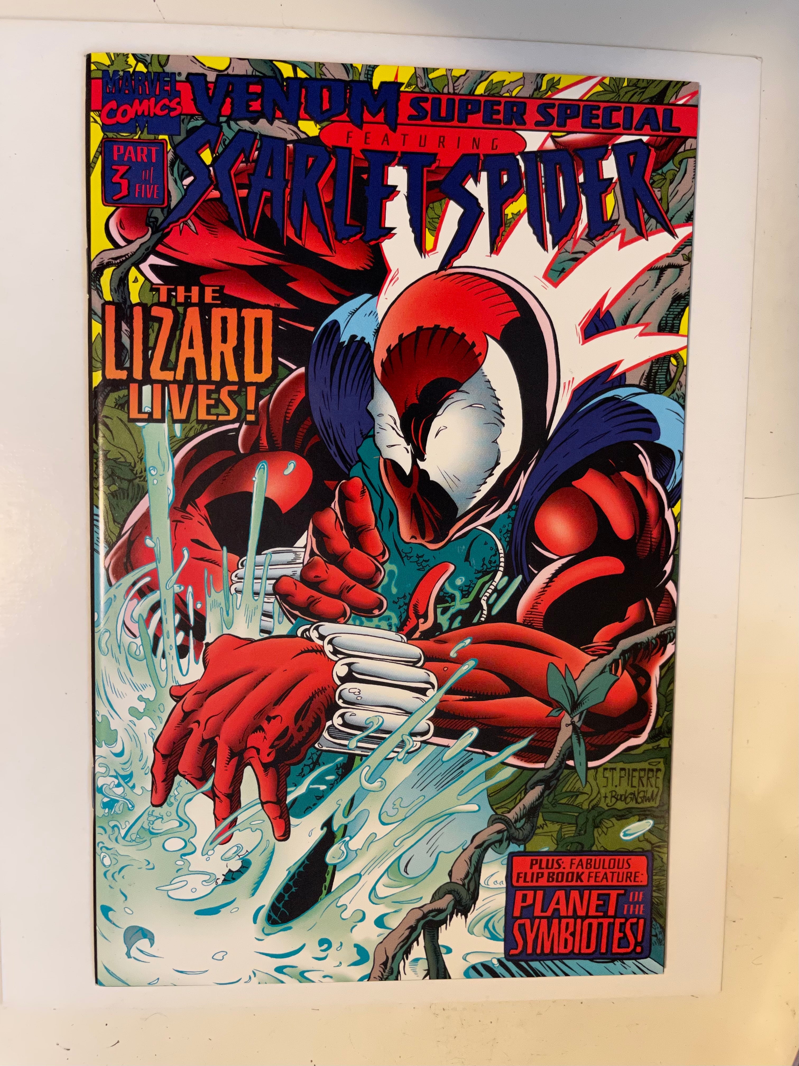 Venom Super Special #1 Vf+ high grade comic book 1995