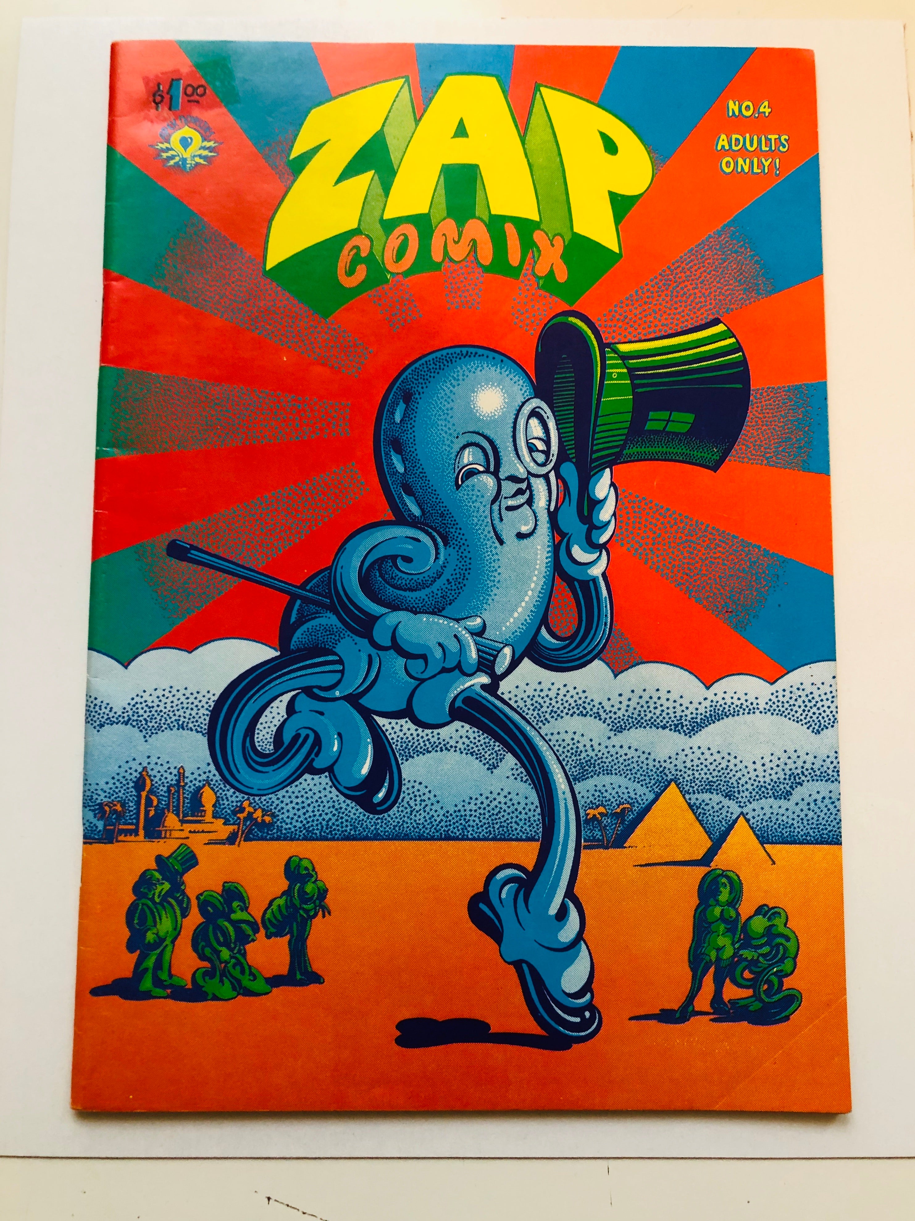 Zap Comix #4 Robert Crumb comic book 1969