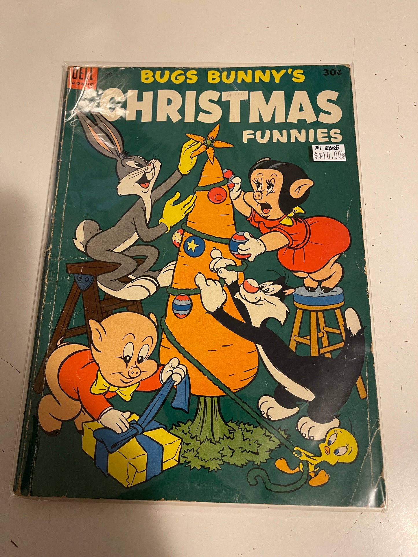 Bugs Bunny Christmas funnies Giant size comic 1953