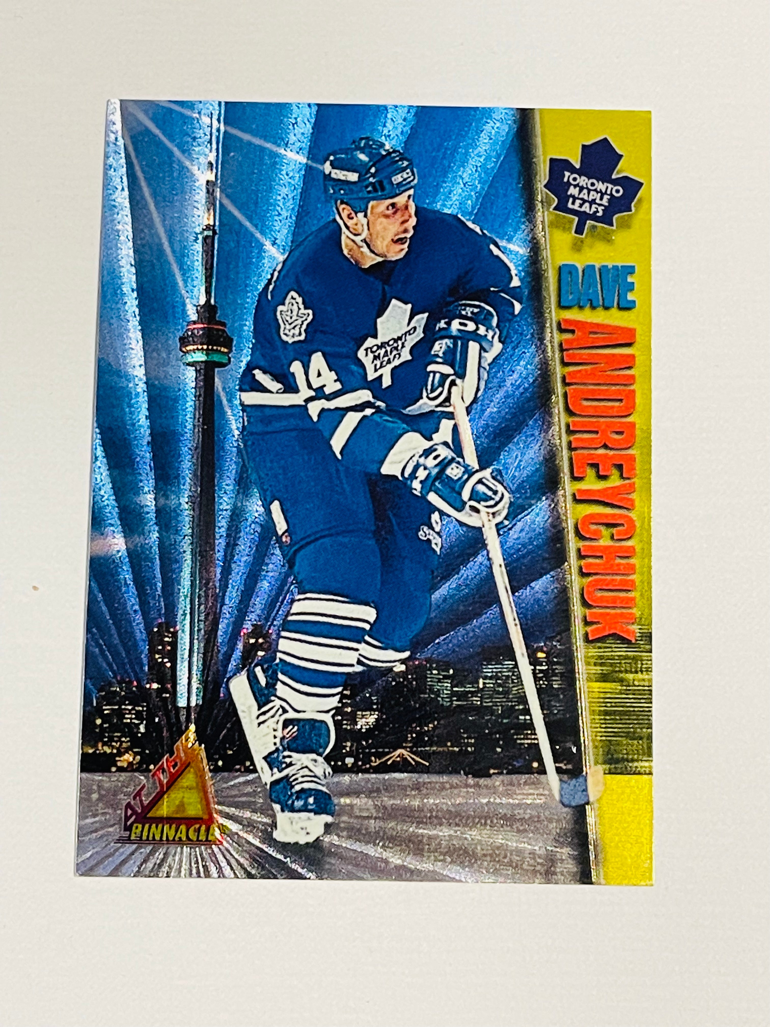 Dave Andreychuk Toronto Maple Leafs foil hockey special card 1994