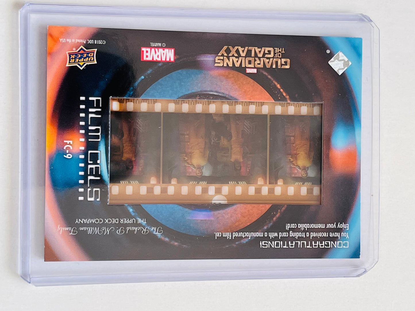 Guardians of the Galaxy Movie Chris Pratt rare film insert card