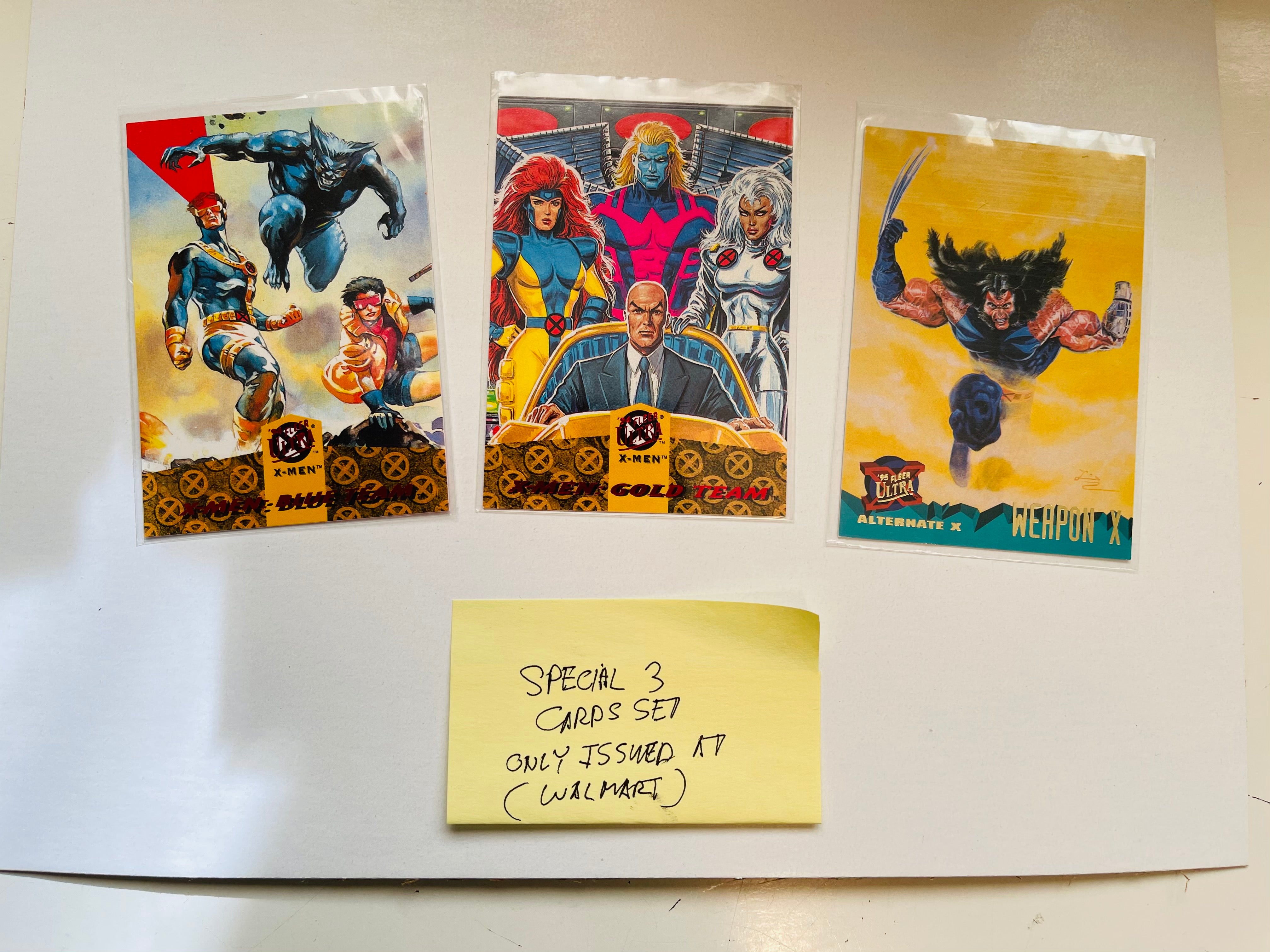 X-Men Gold team Walmart exclusive plus promo card