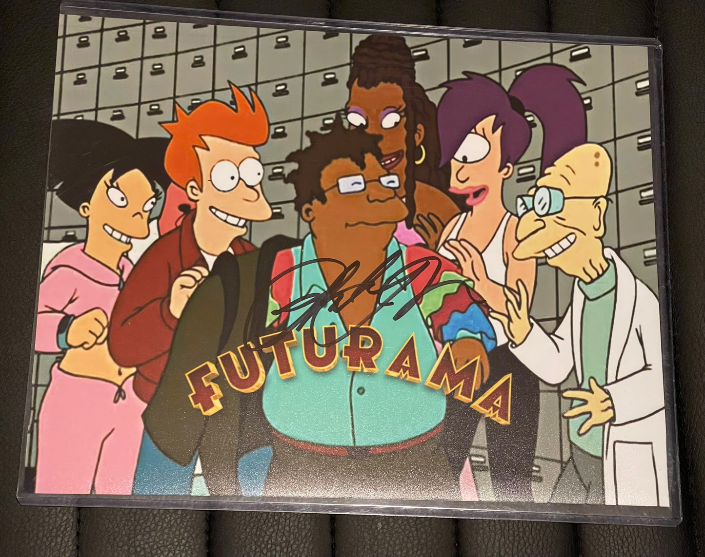 Futurama Phil Lamarr autographed 8x10 photo with COA