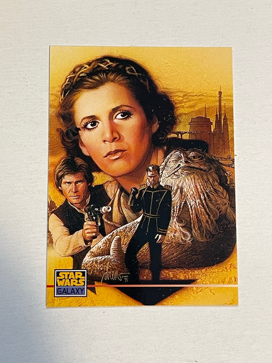 Star Wars Galaxy rare #000 promo card