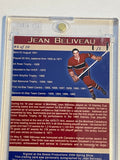 Jean Beliveau rare 1/1 autograph hockey card 2006