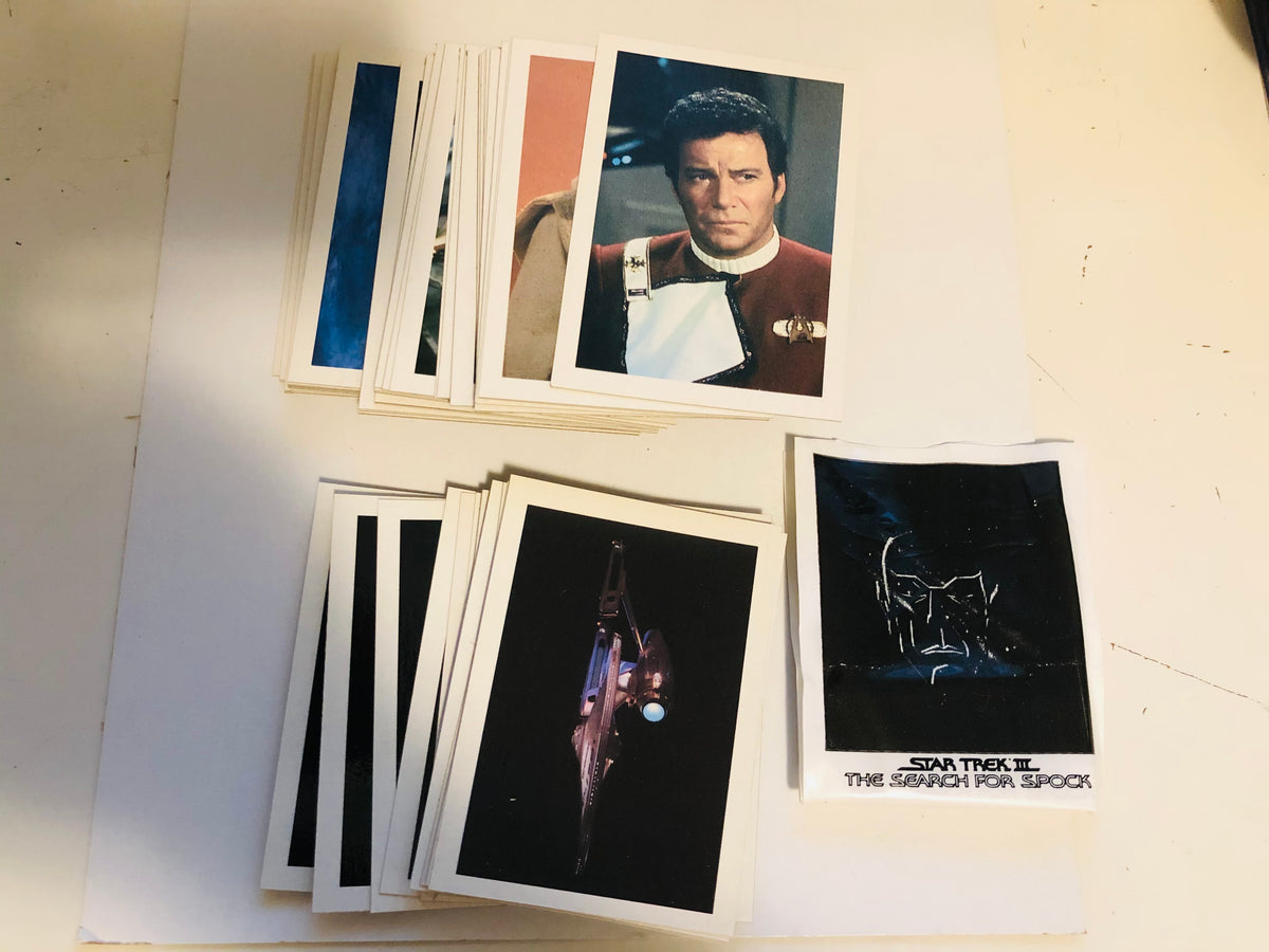 Spock Data Card 1984 FTCC Search for Spock cards and ships insert set