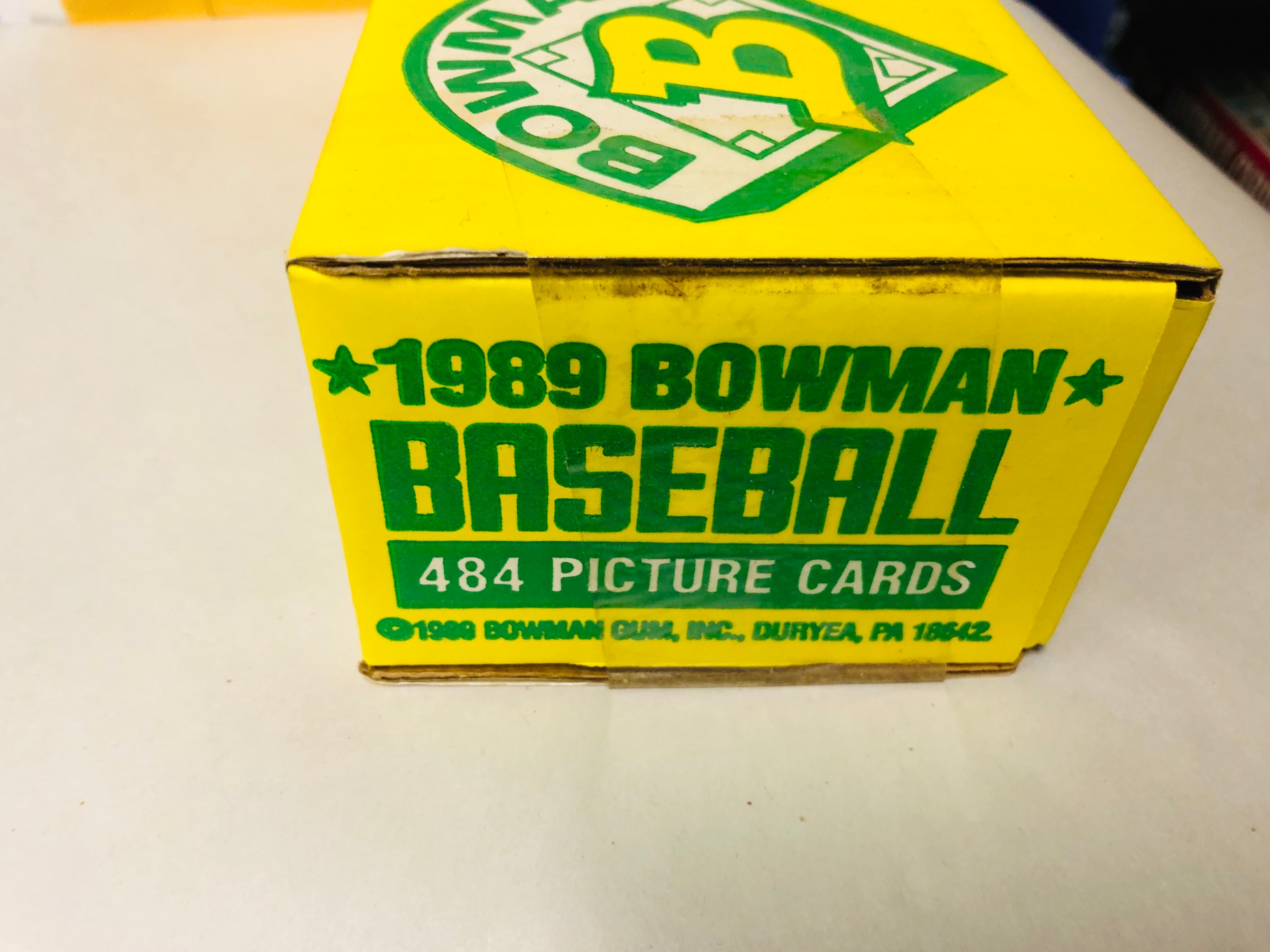 1989 Bowman baseball cards factory sealed set
