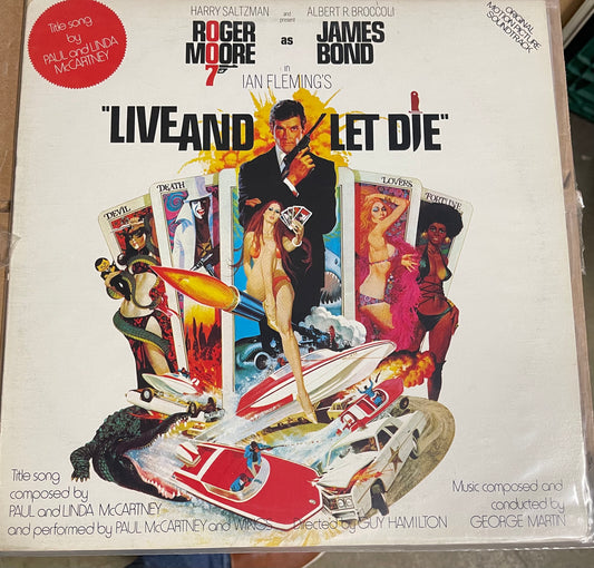 Great vintage record album from this famous James Bond movie 1973