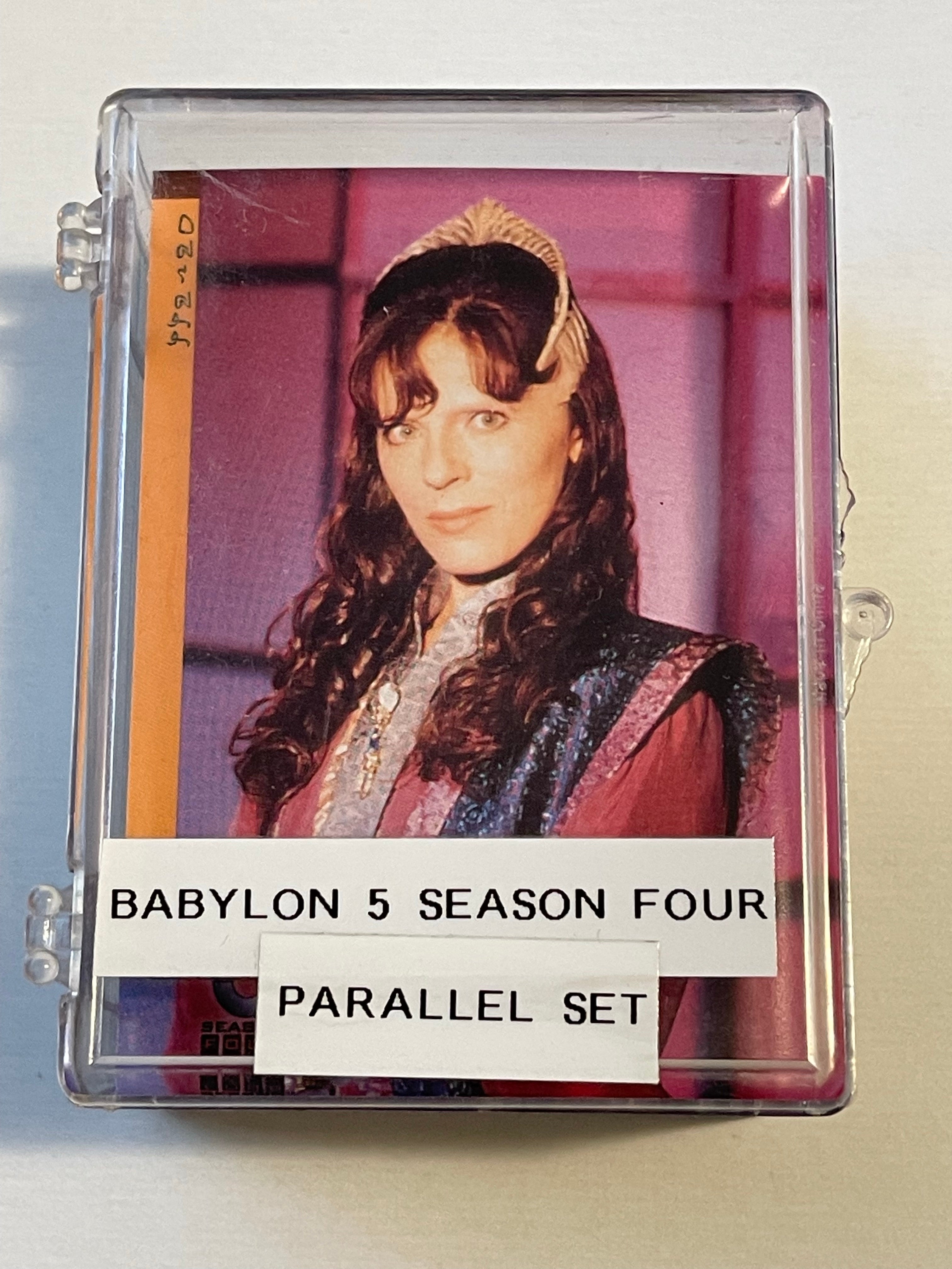 Babylon 5 season 4 parallel cards set