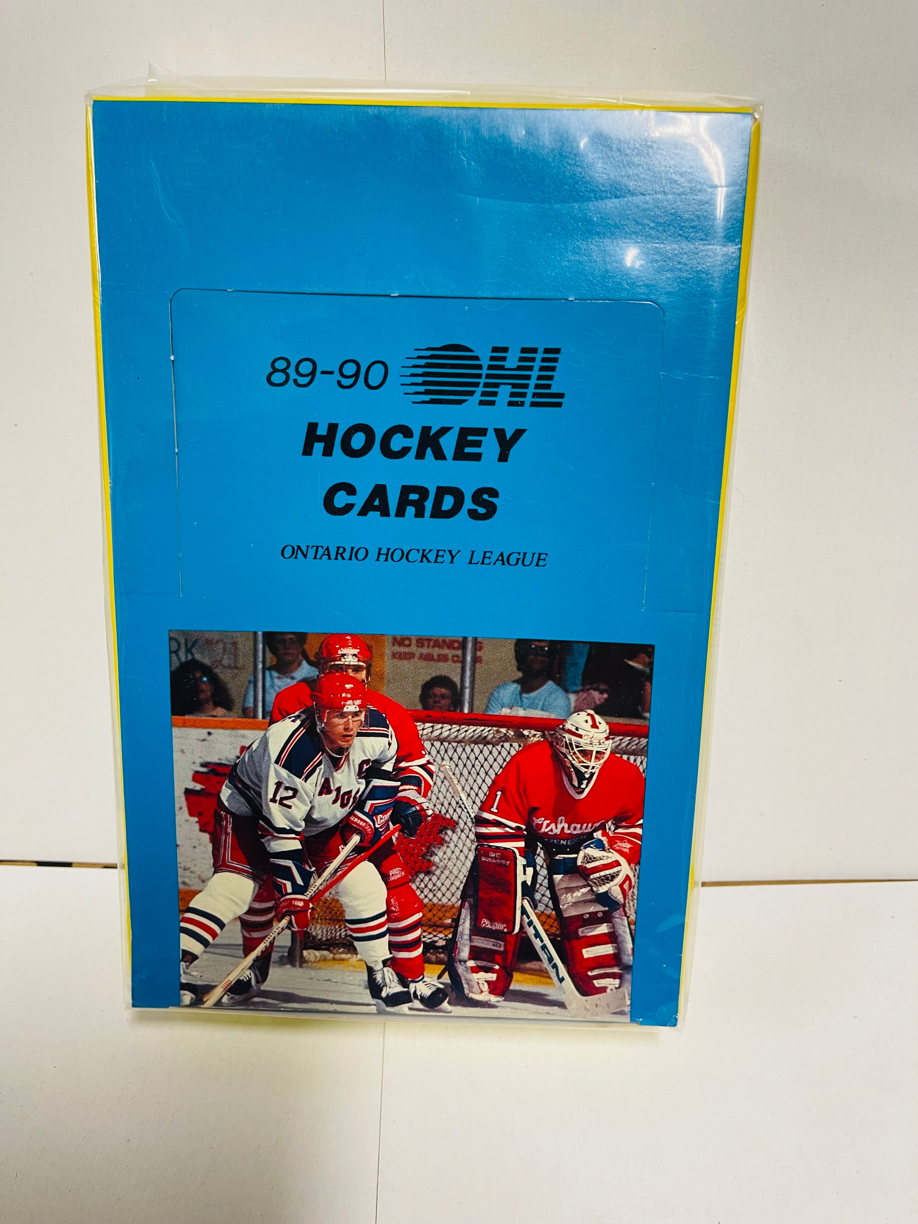 1989-90 OHL hockey cards full box